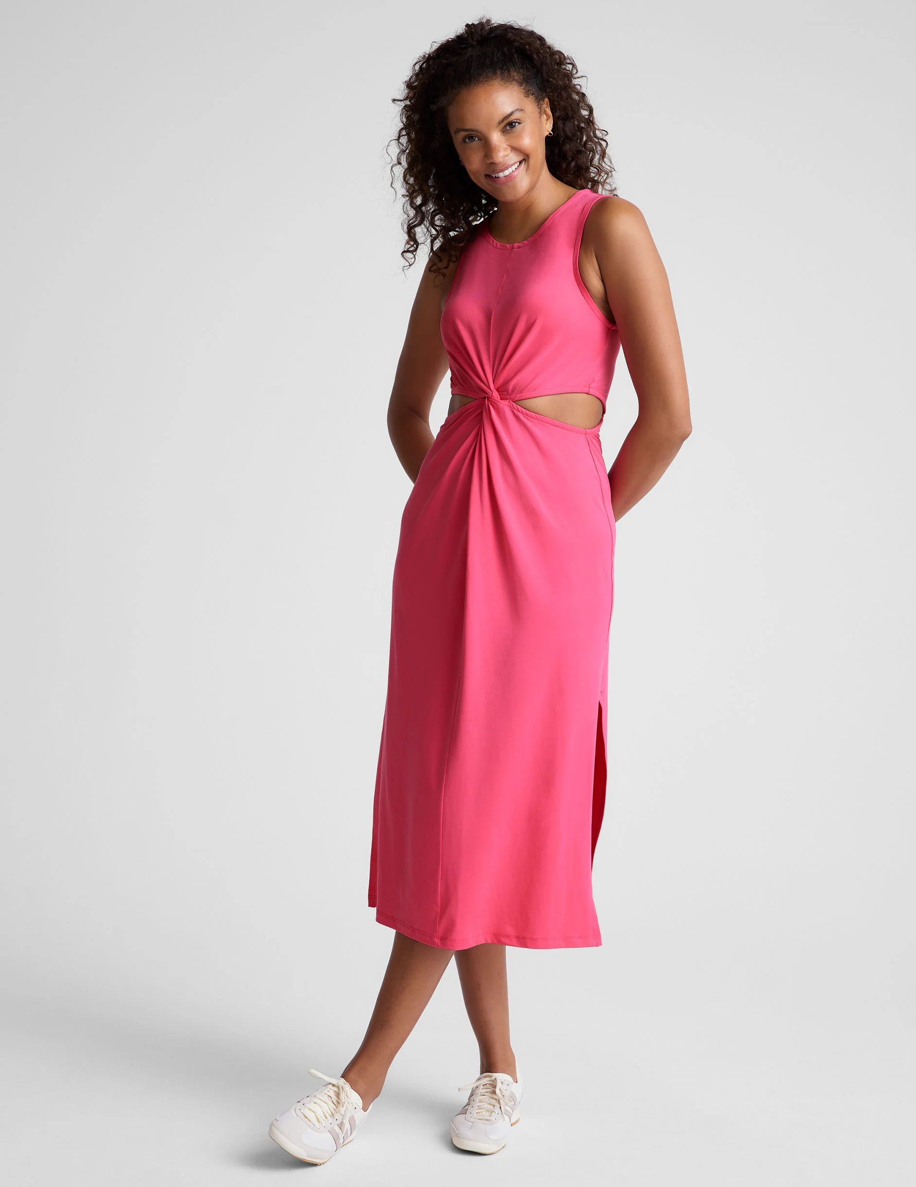 Around The World Front Twist Dress - Image 3