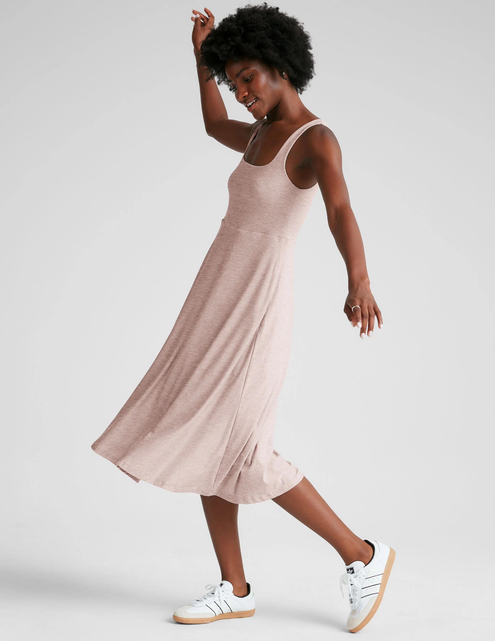Featherweight At The Ready Square Neck Dress - Image 2