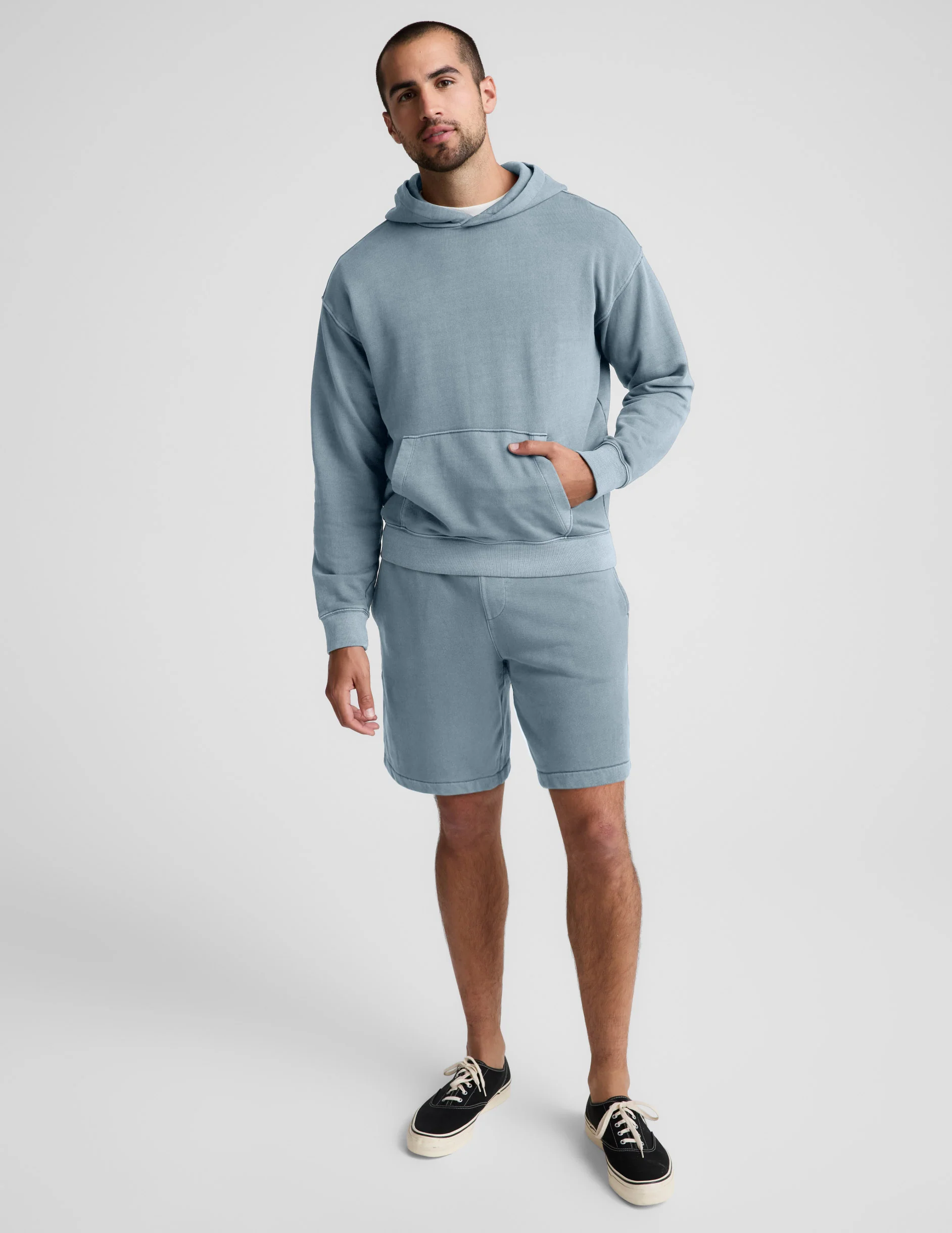 Beach Washed Terry Men's Hoodie - Image 4