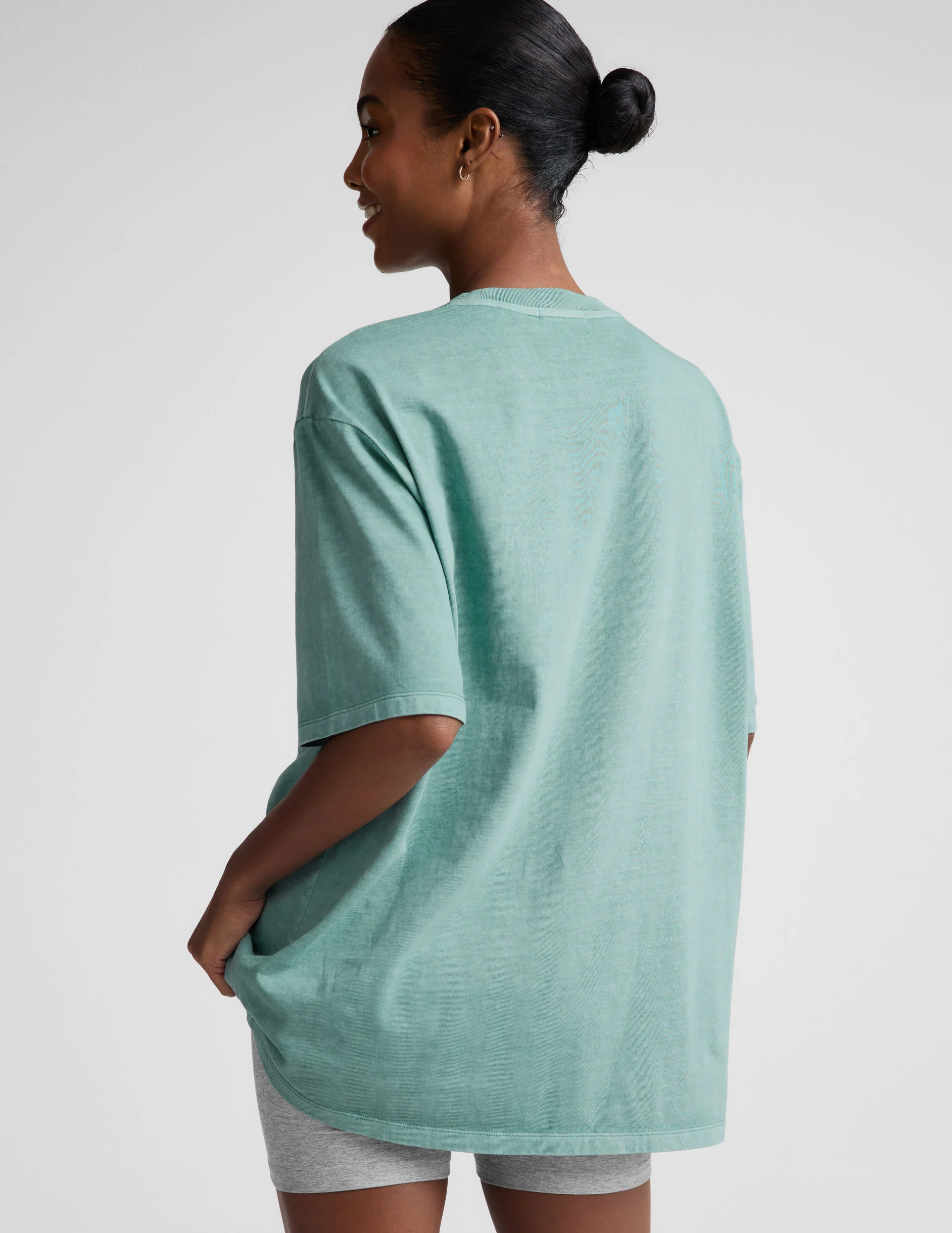 SoftKnit Better Than Ever Oversized Cotton Tee - Image 3