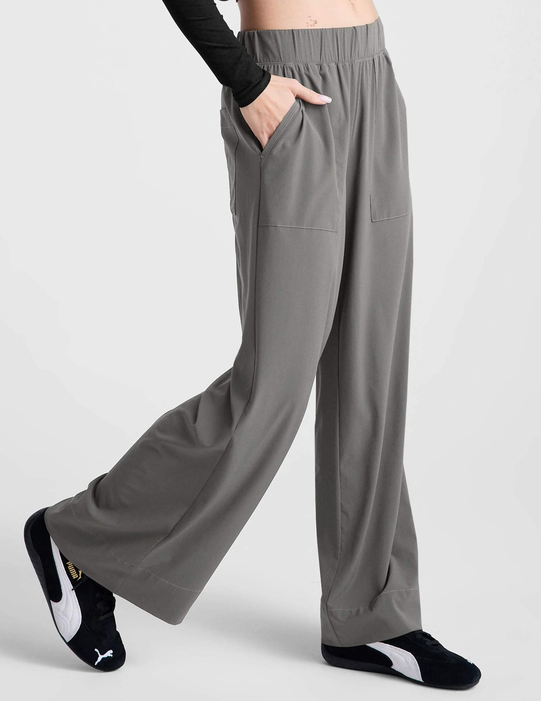 Easy Wide Leg Pant 31" - Image 9