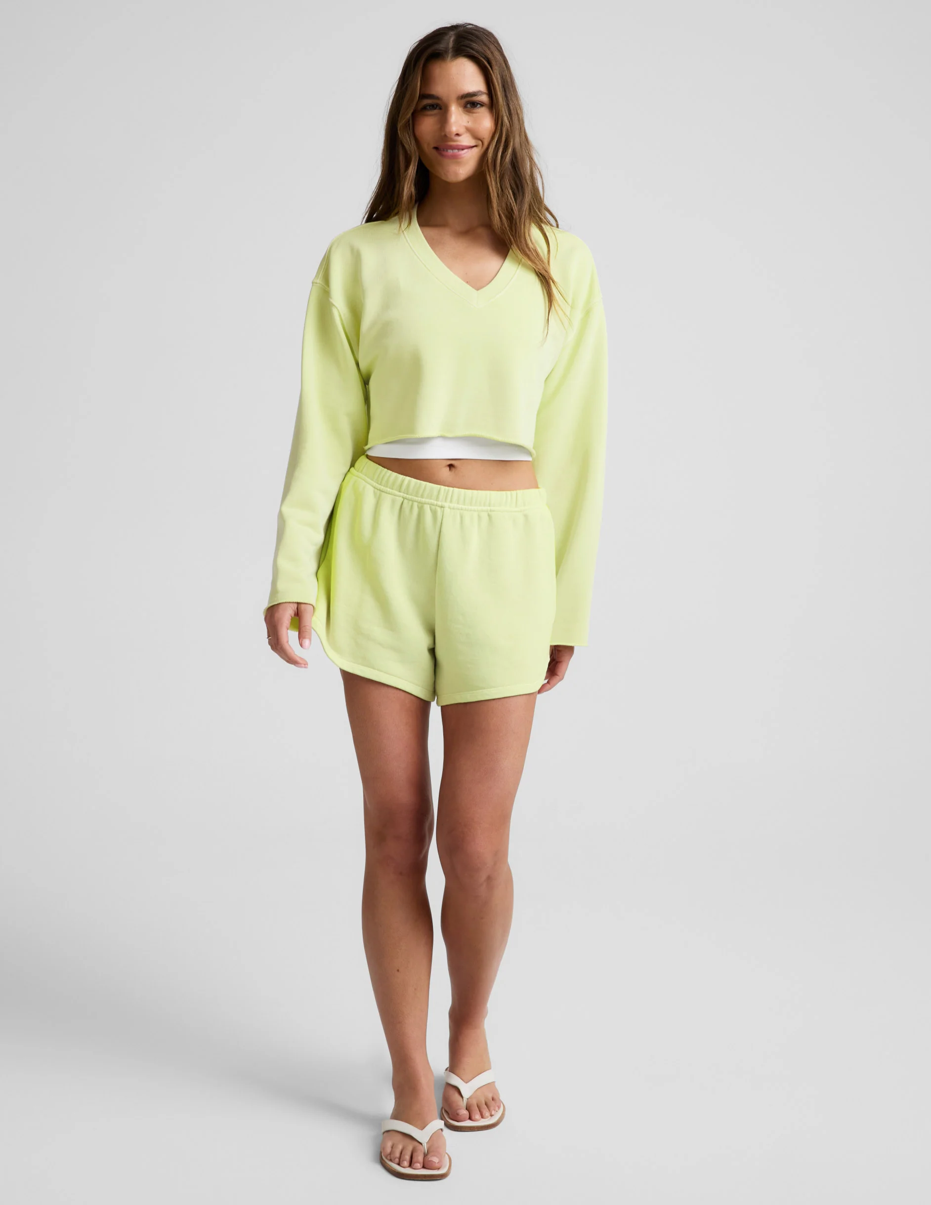 Fade Out Cropped Long Sleeve - Image 3