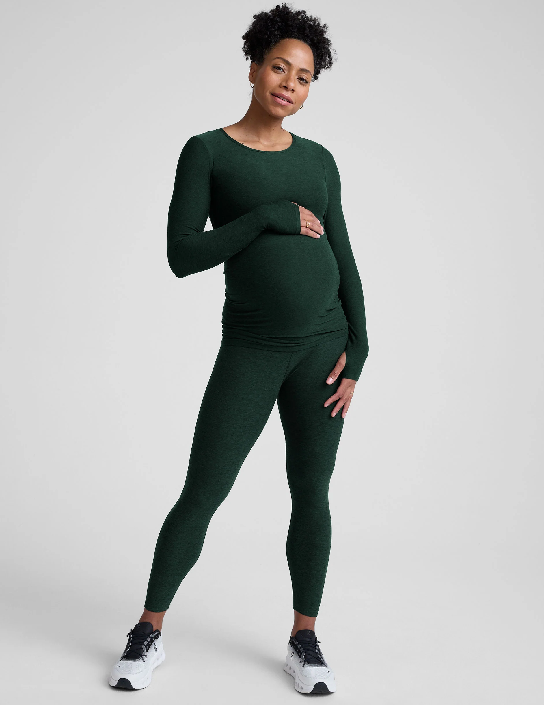 Featherweight Count On Me Maternity Crew Pullover - Image 6