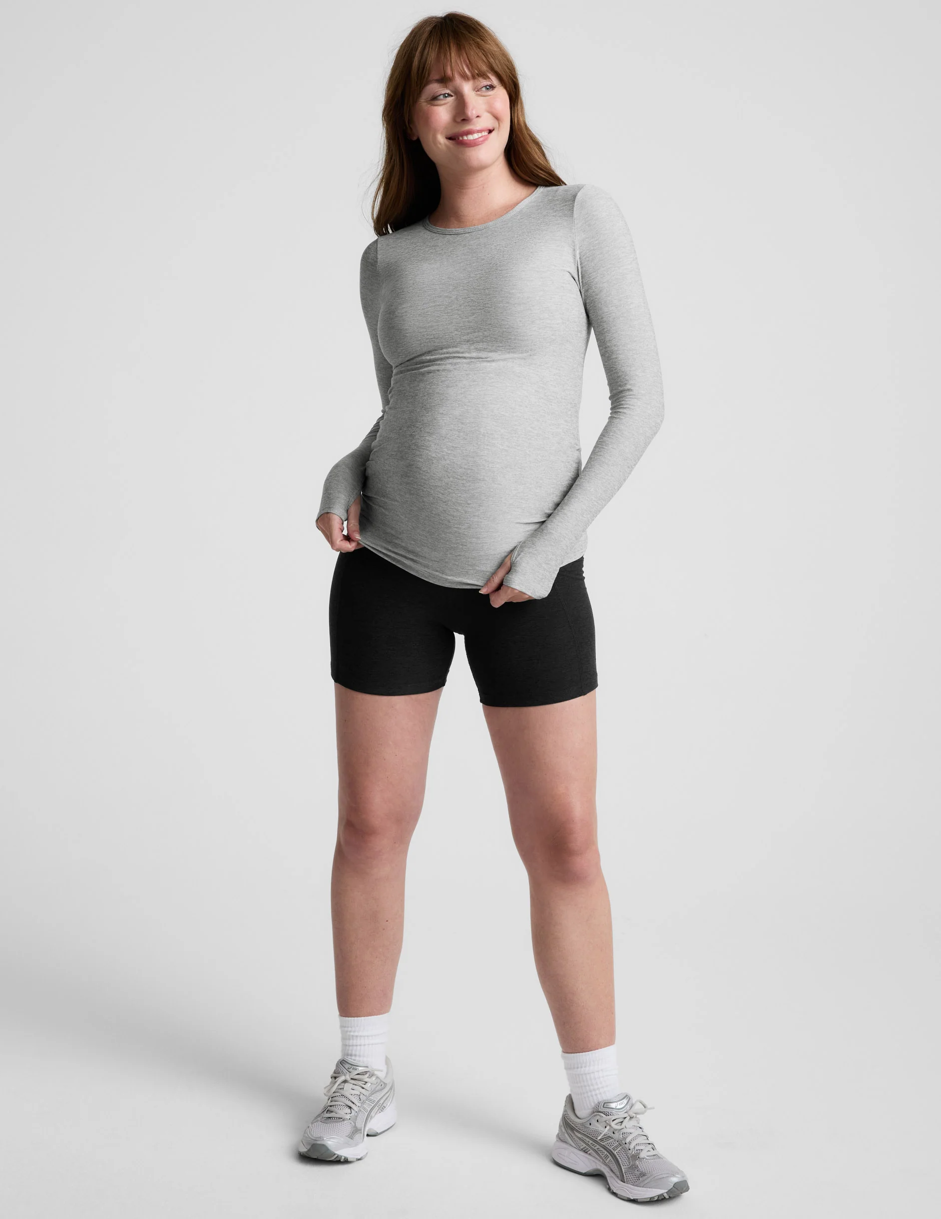 Featherweight Count On Me Maternity Crew Pullover - Image 4