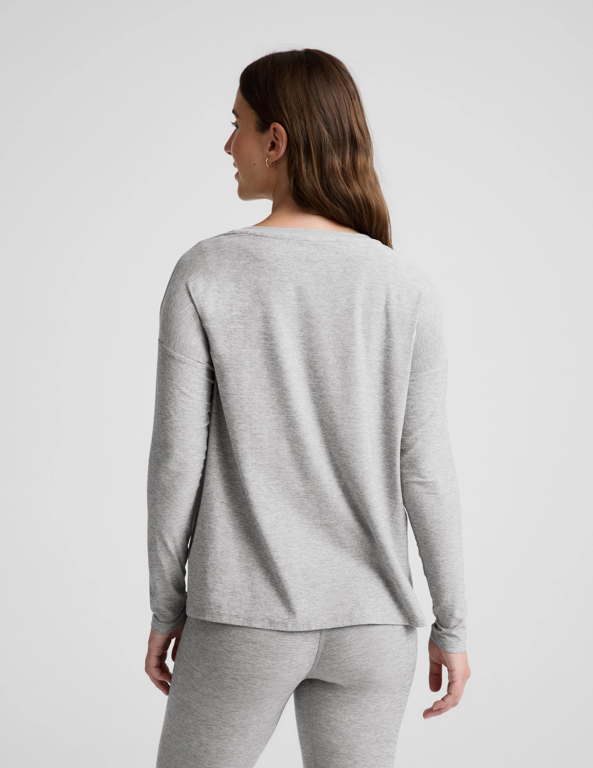 Featherweight Feels Like Home Long Sleeve Maternity Top - Image 3
