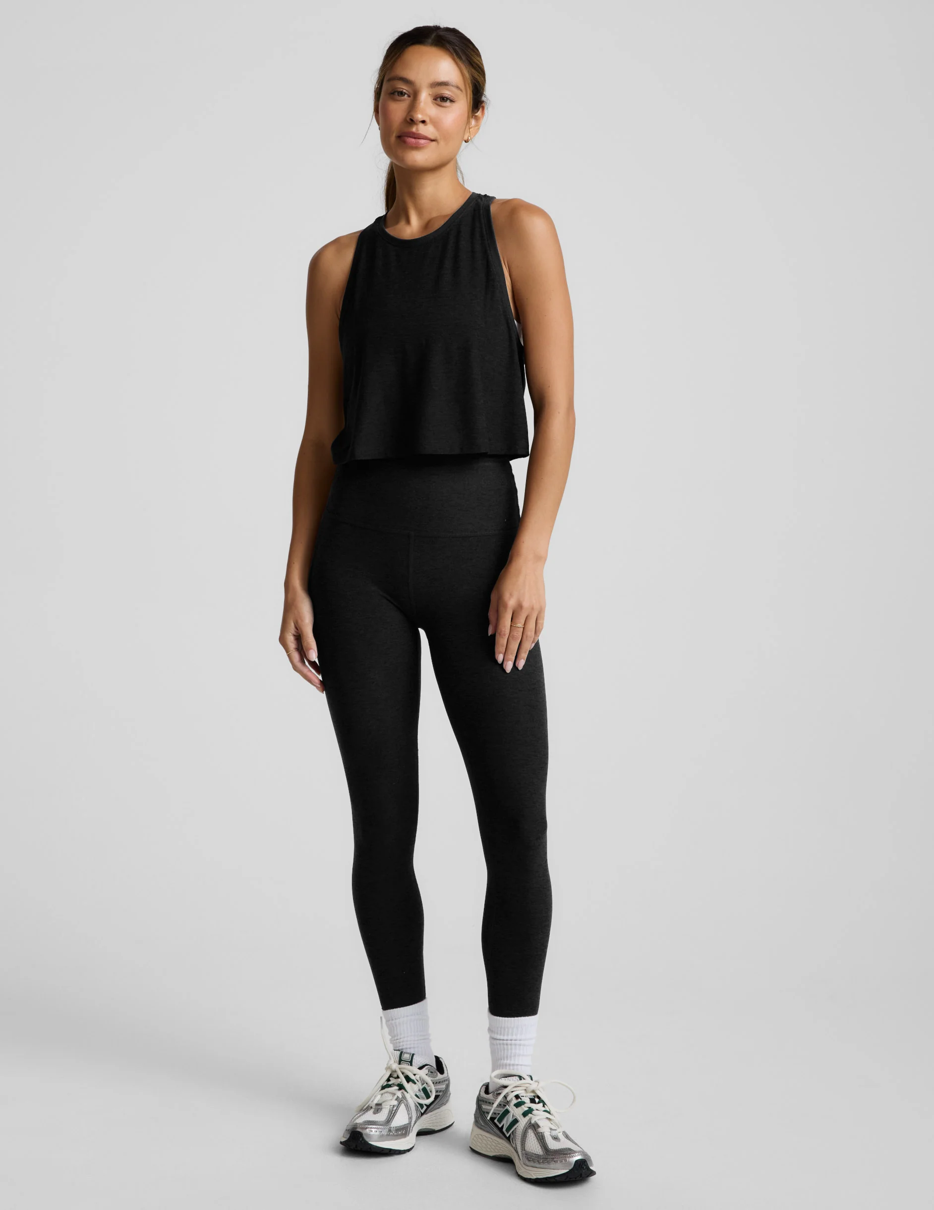 Featherweight Rebalance Racerback Cropped Tank - Image 3