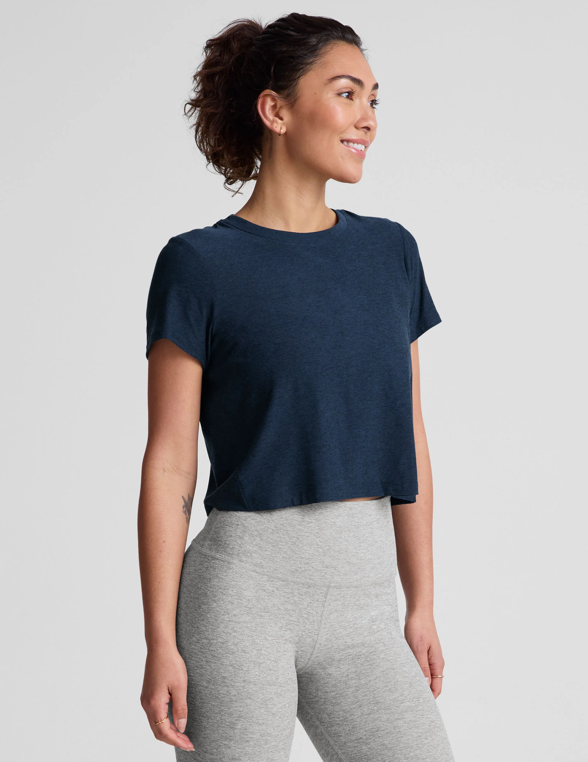 Featherweight Supreme Cropped Tee - Image 2