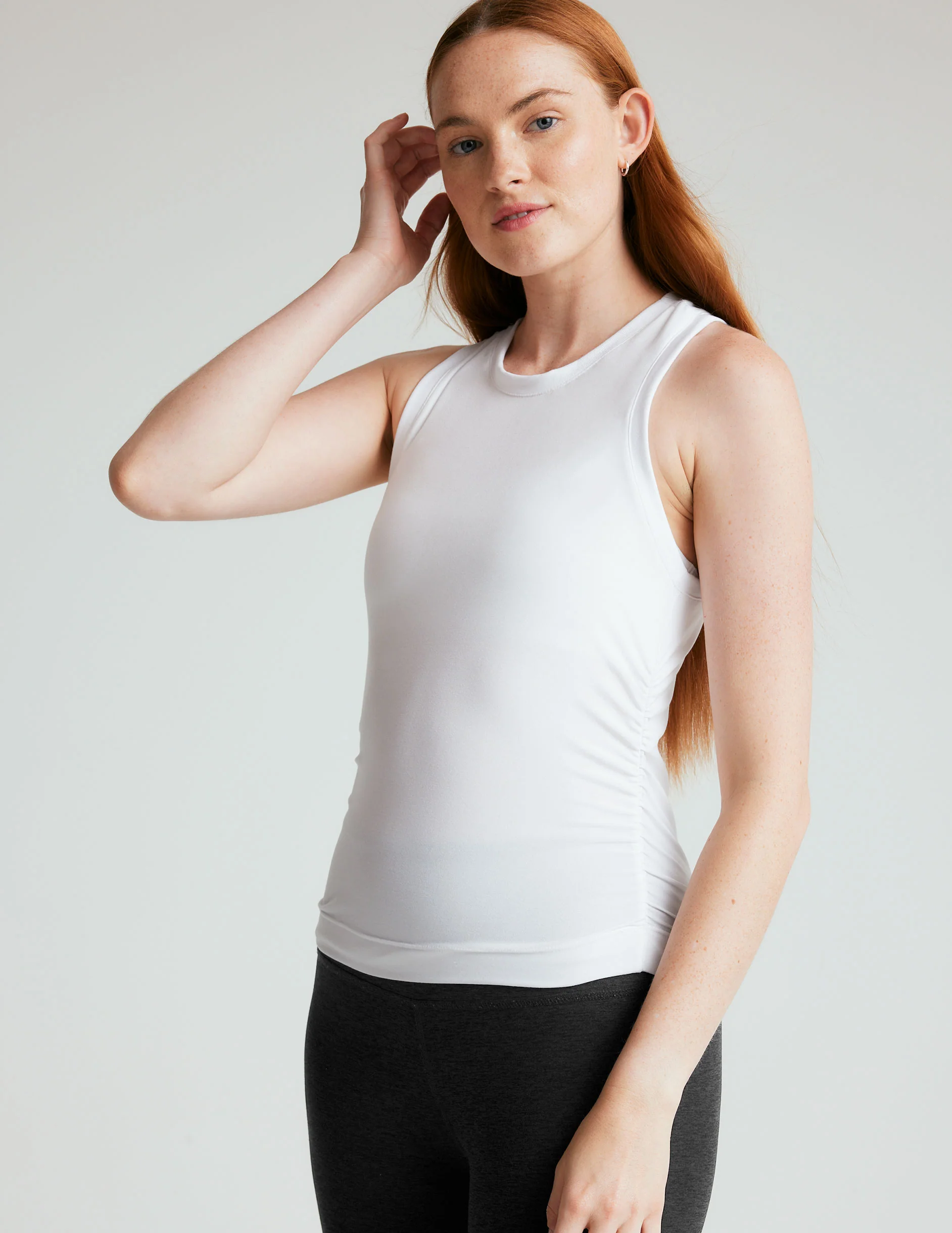 Featherweight Your Fit Shirred Tank - Image 3