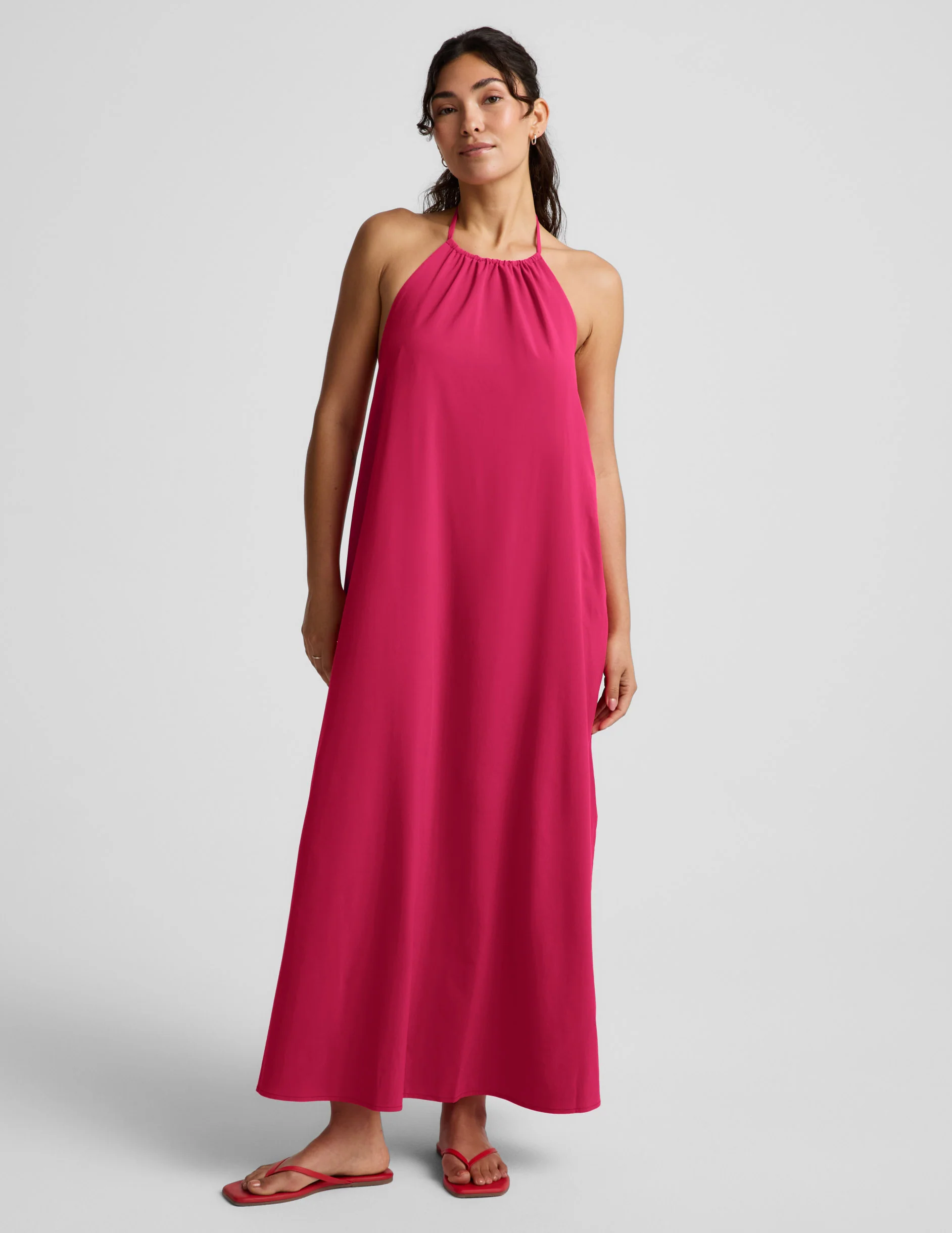 Go With The Flow Halter Dress - Image 4