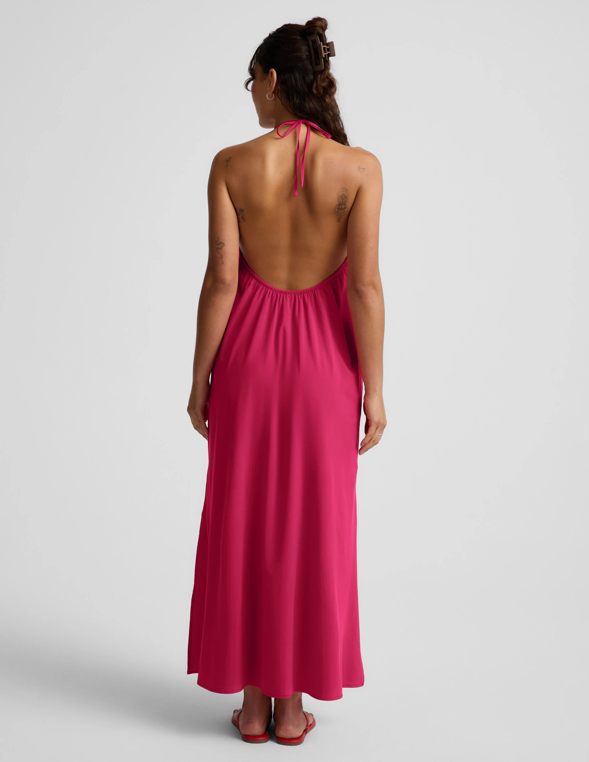 Go With The Flow Halter Dress - Image 8