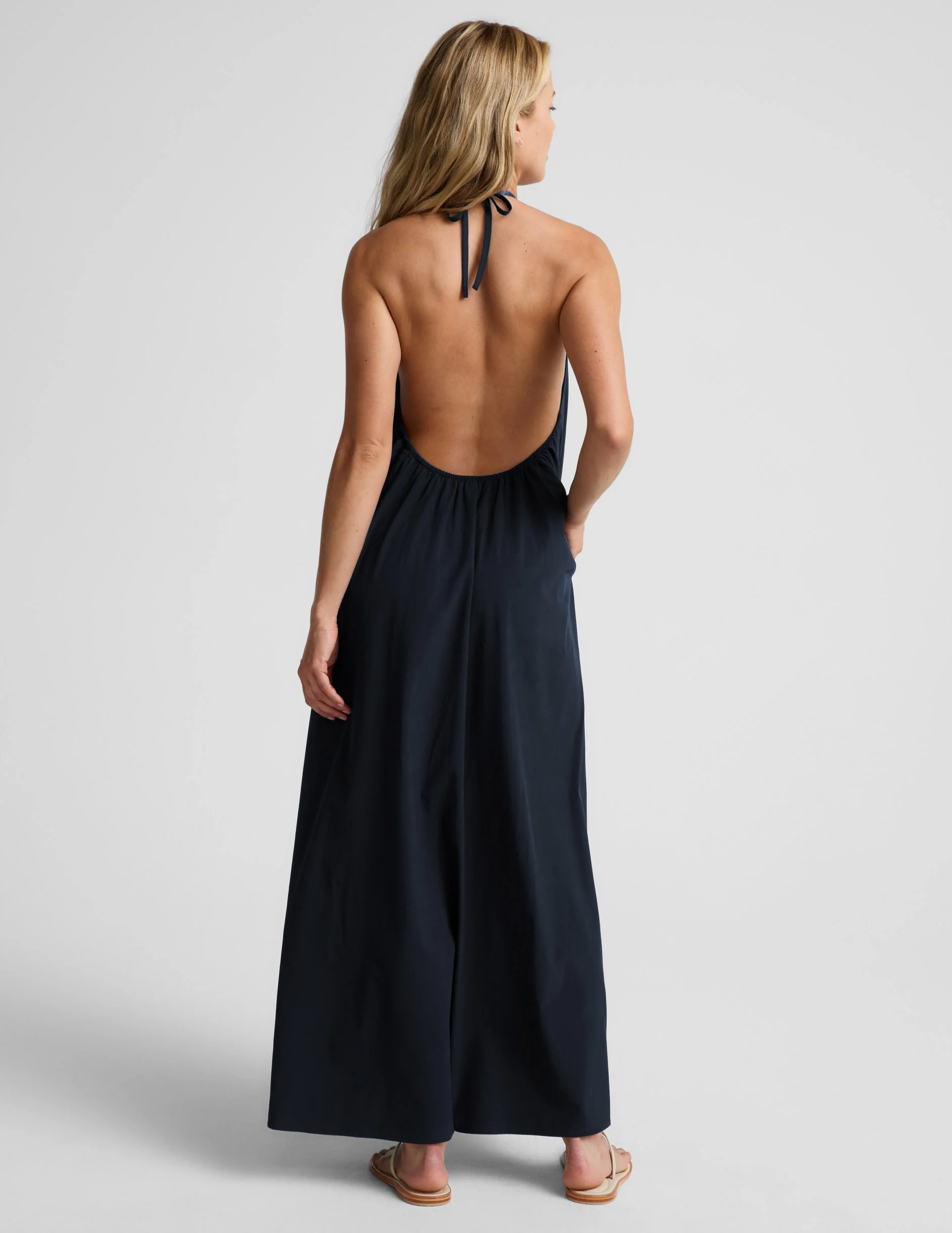 Go With The Flow Halter Dress - Image 2