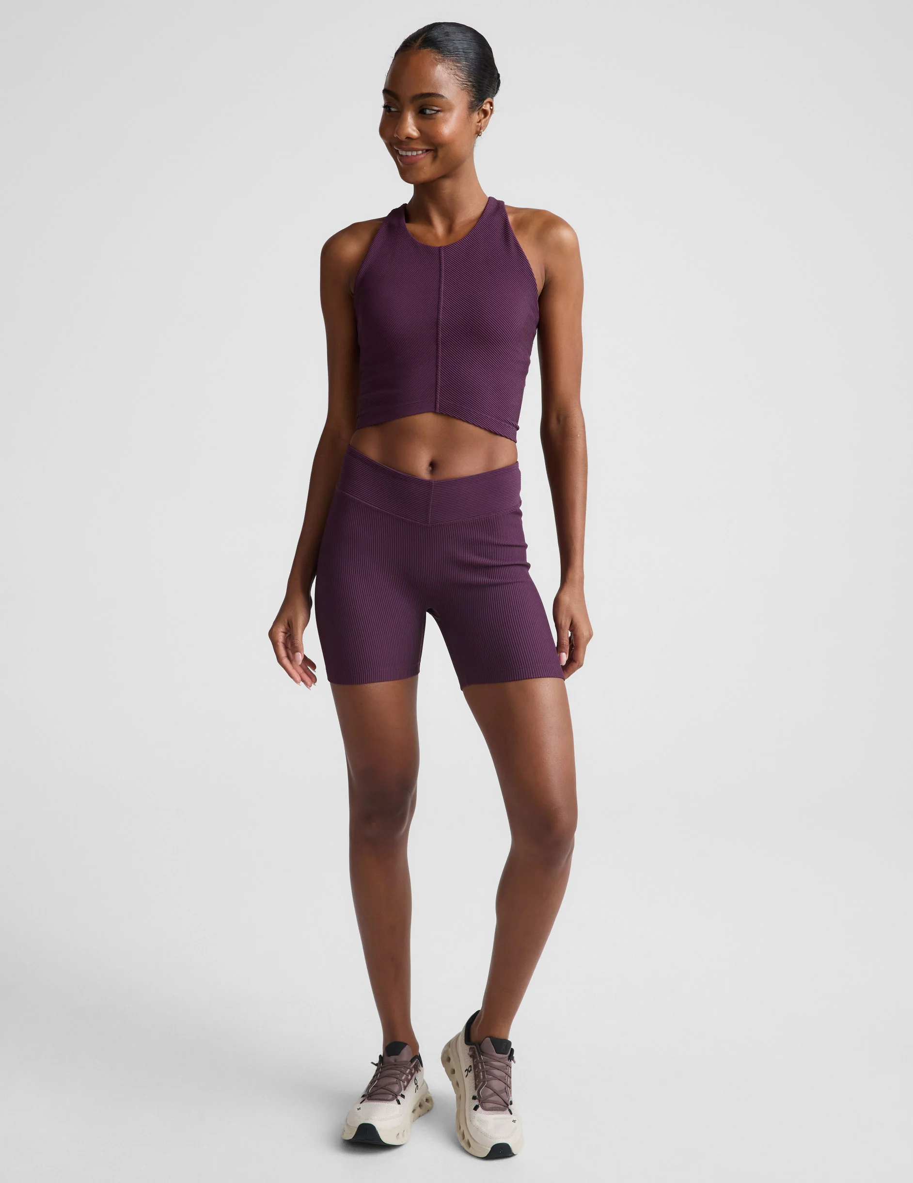 Impulse Ribbed High Neck Tank - Image 2