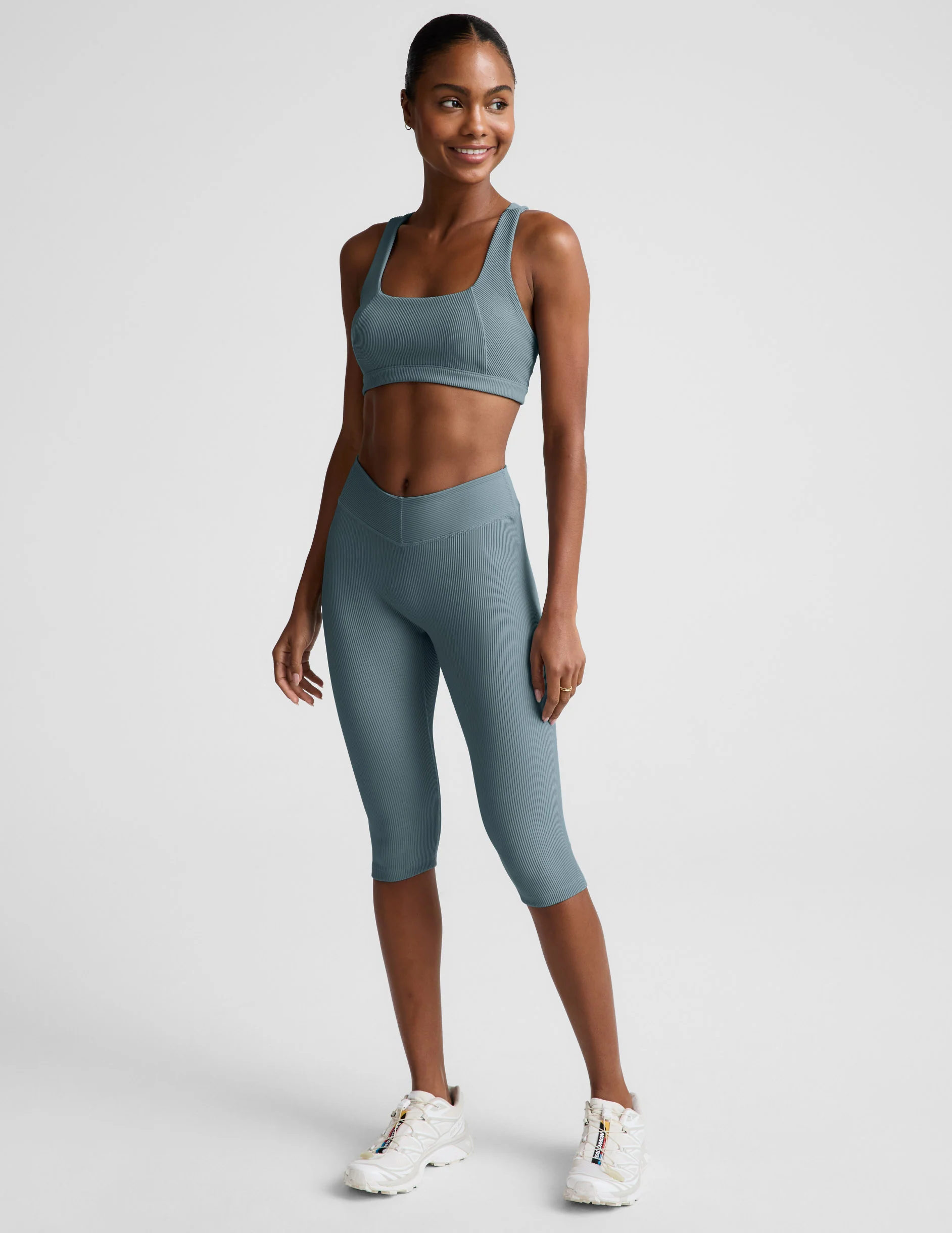 Impulse Ribbed Scoop Neck Bra - Image 2