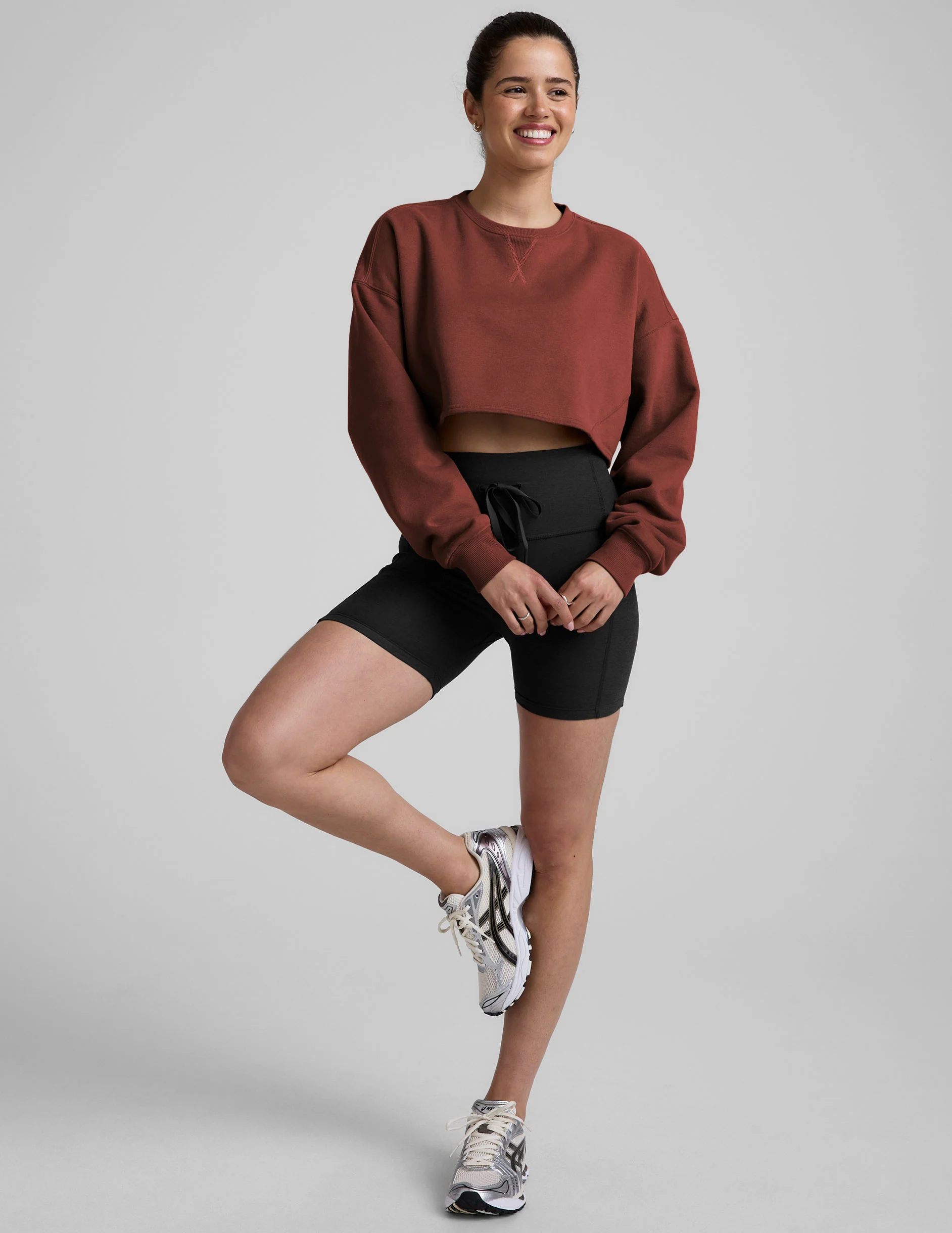 LuxeFleece™ Cropped Sweatshirt - Image 4