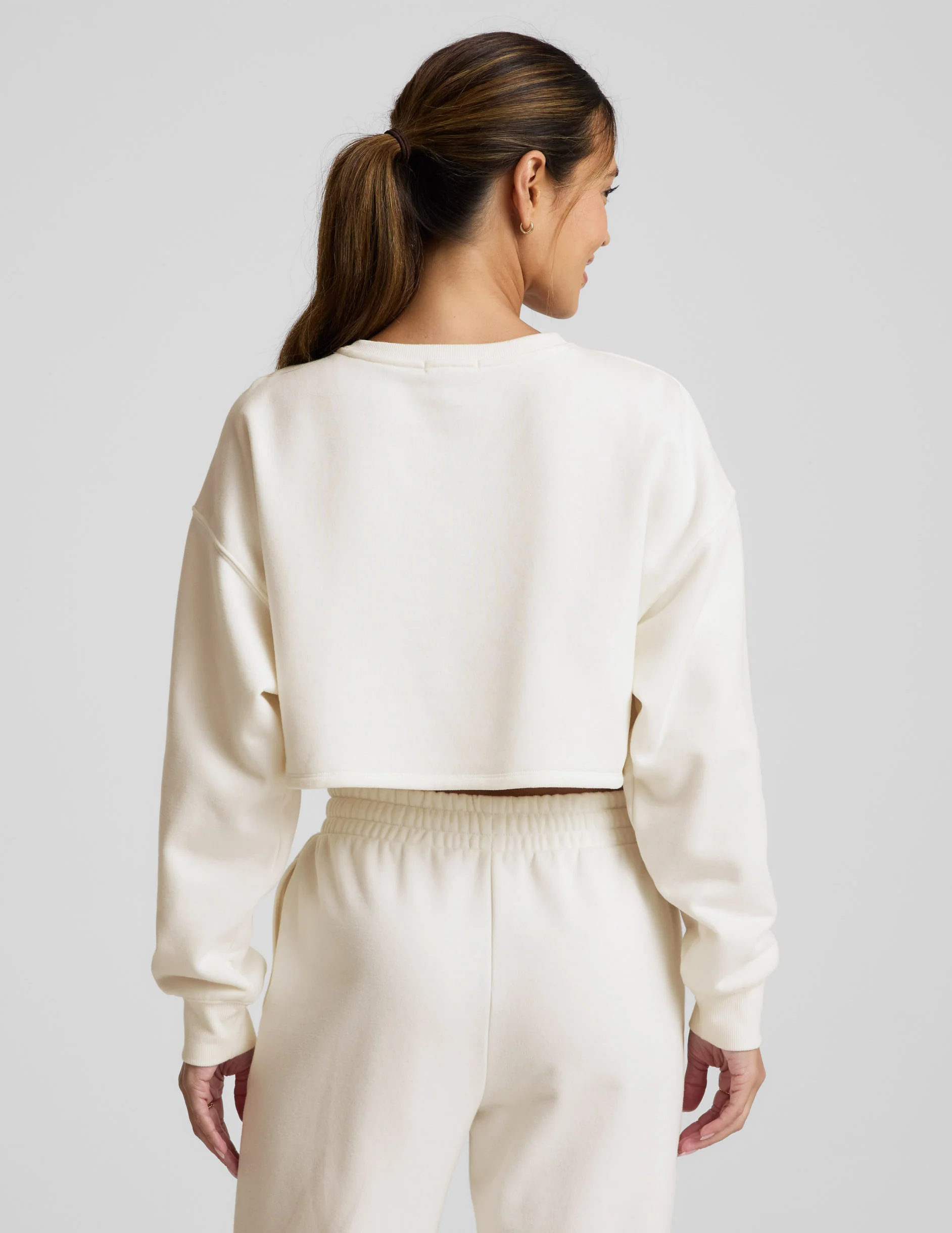 LuxeFleece™ Cropped Sweatshirt - Image 2
