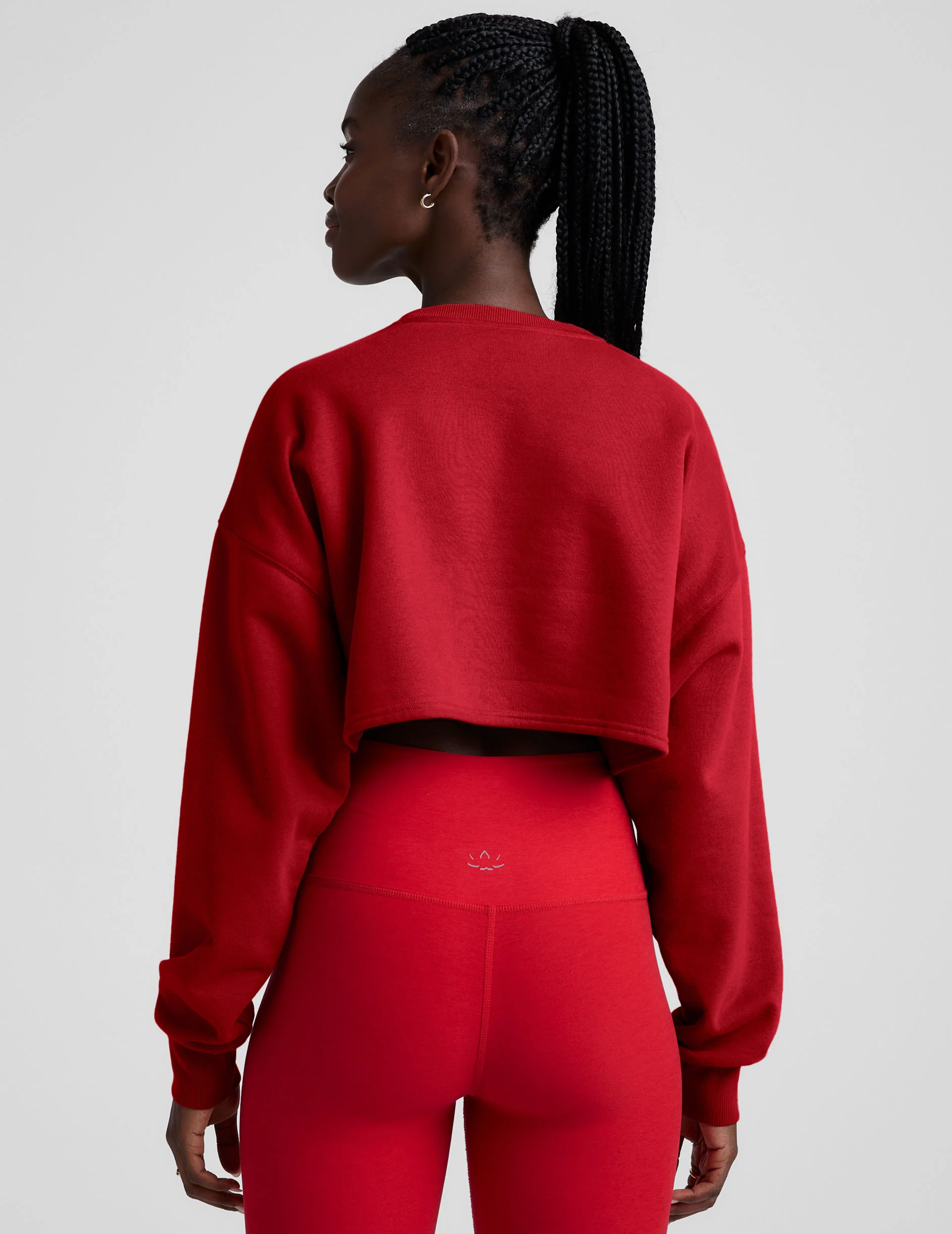 LuxeFleece™ Cropped Sweatshirt - Image 4