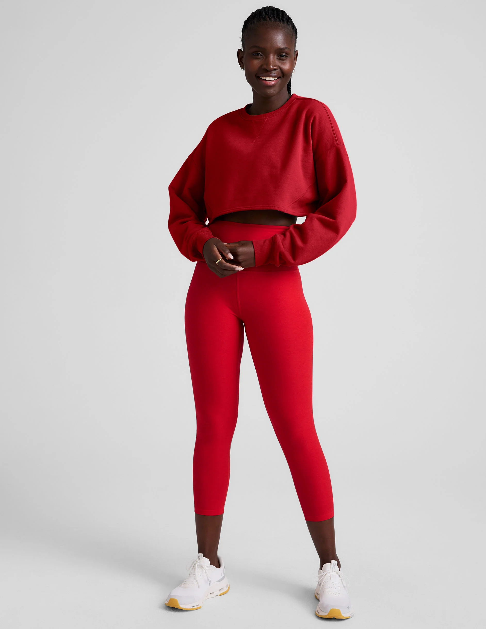 LuxeFleece™ Cropped Sweatshirt - Image 5