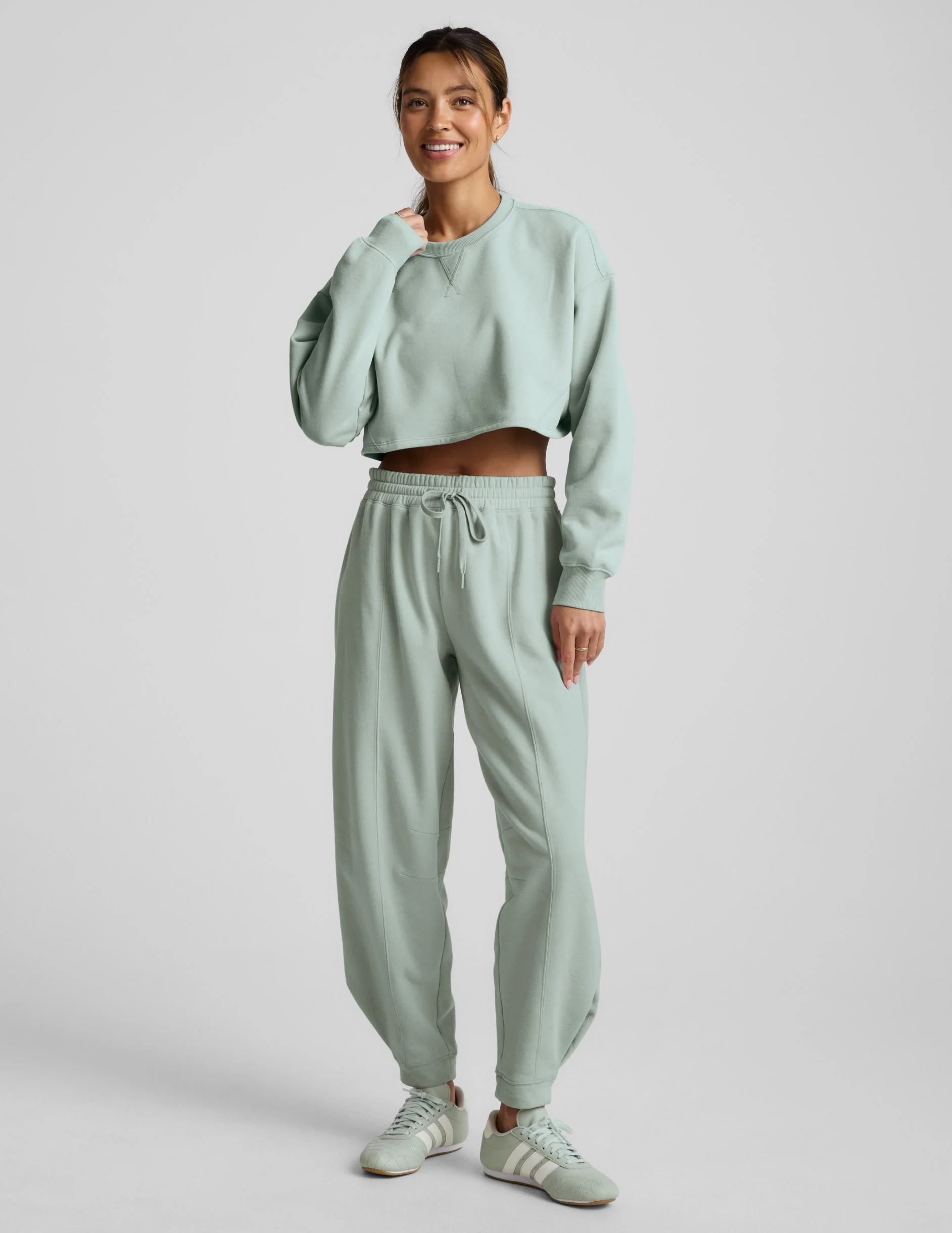 LuxeFleece™ Cropped Sweatshirt - Image 2