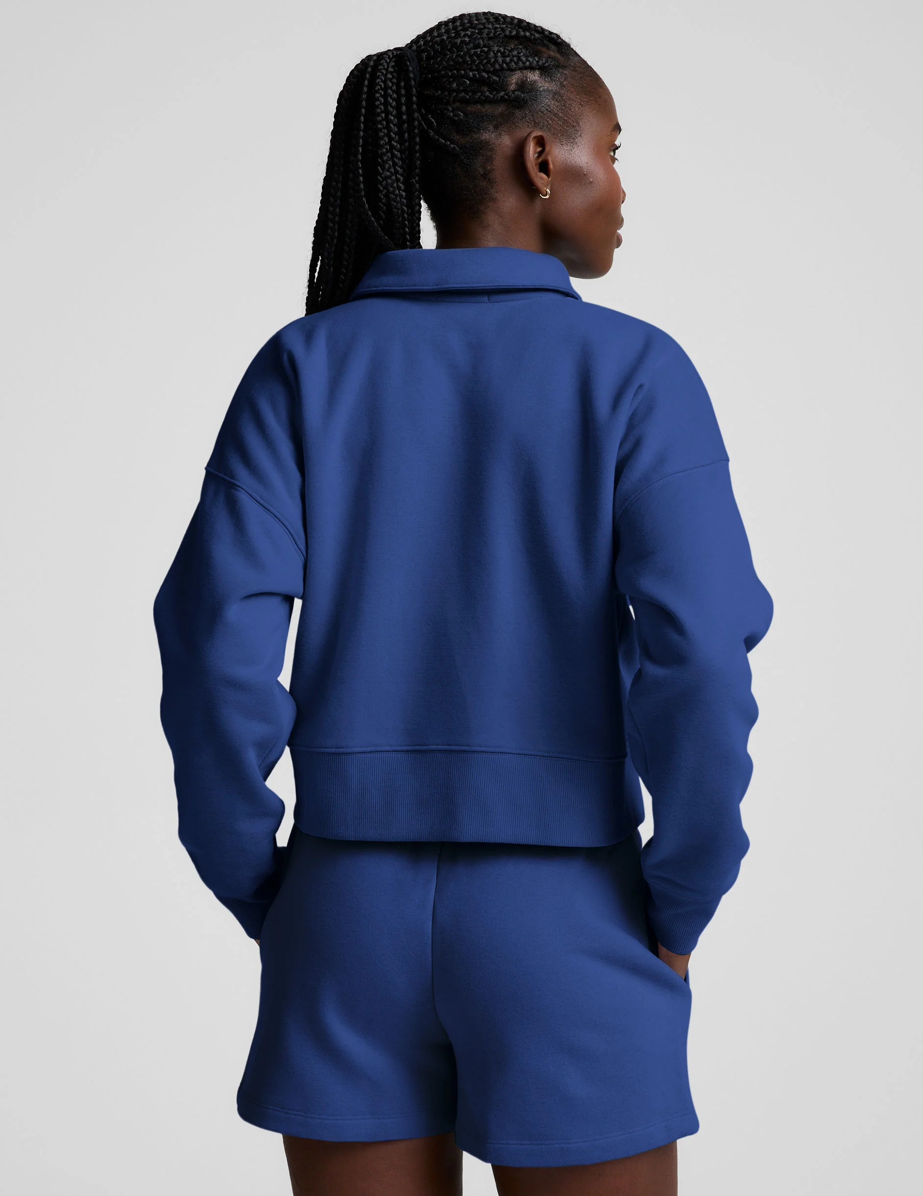 LuxeFleece™ Collared Sweatshirt - Image 4