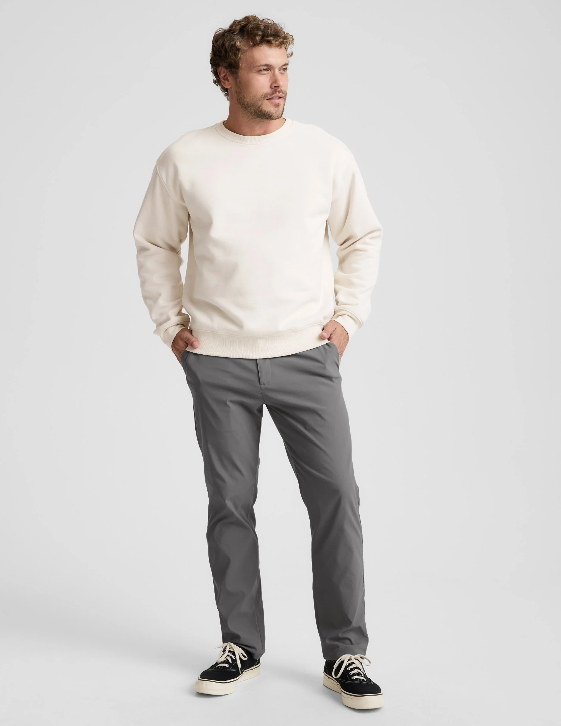 LuxeFleece™ Men's Crewneck Pullover - Image 4