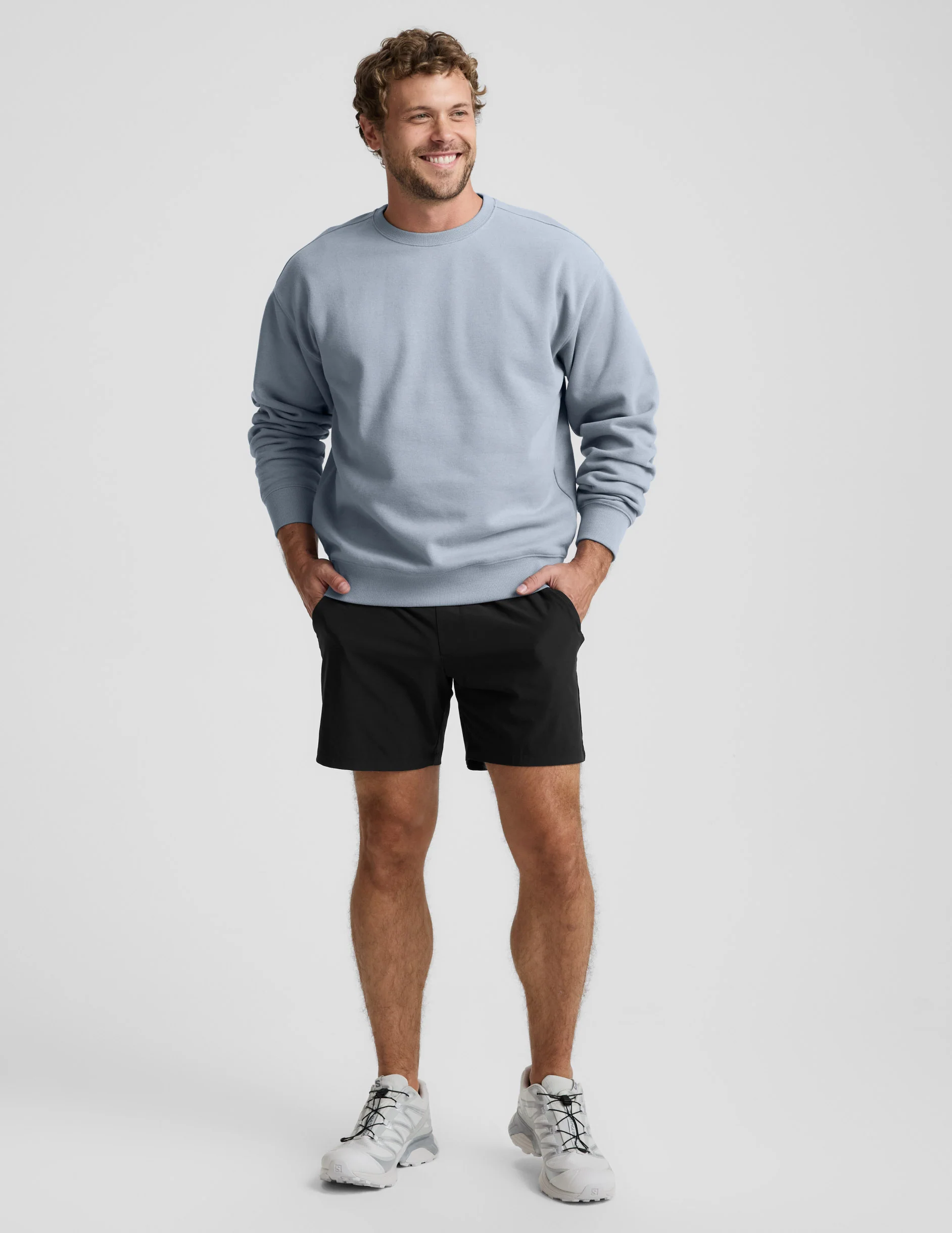 LuxeFleece™ Men's Crewneck Pullover - Image 3