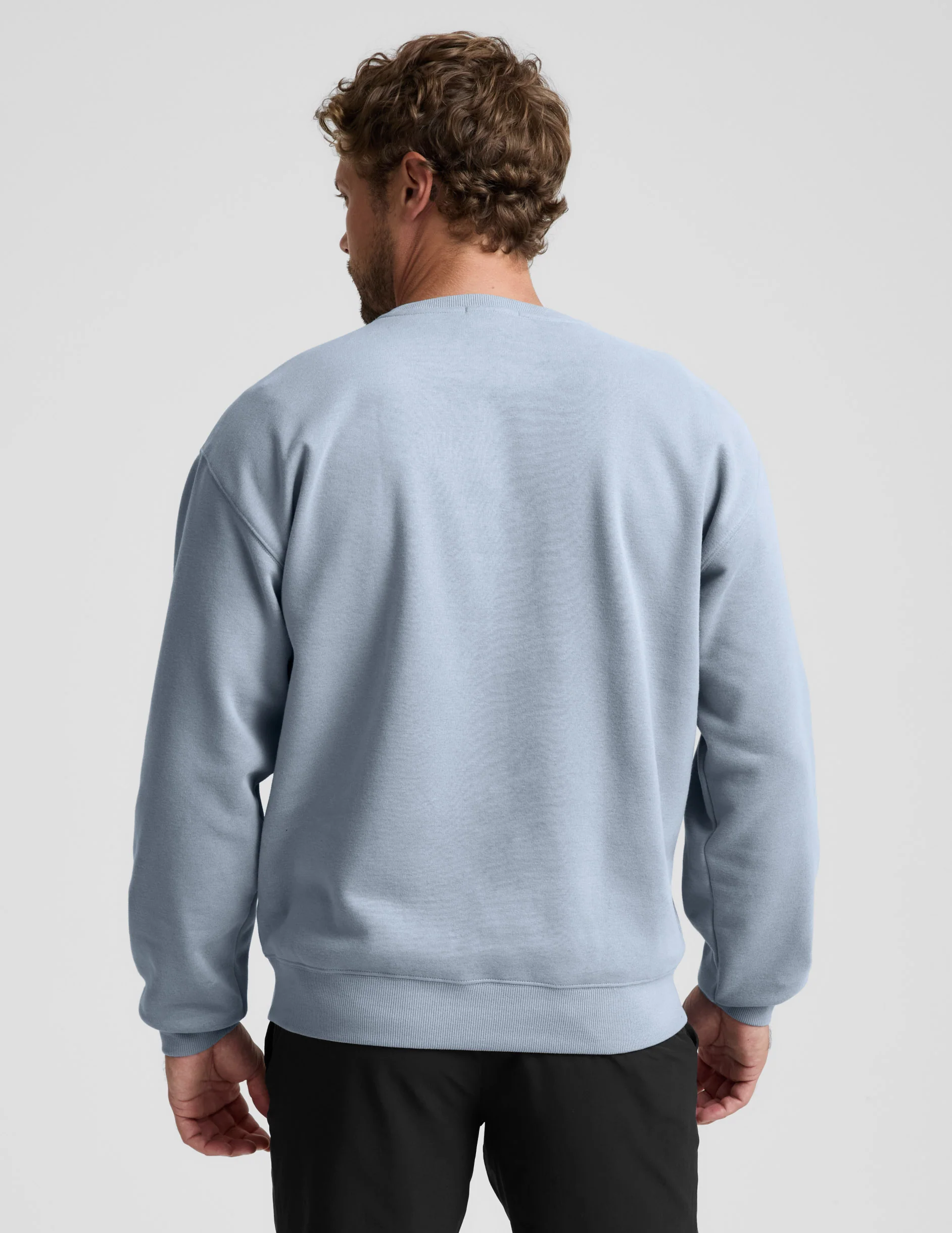 LuxeFleece™ Men's Crewneck Pullover - Image 4