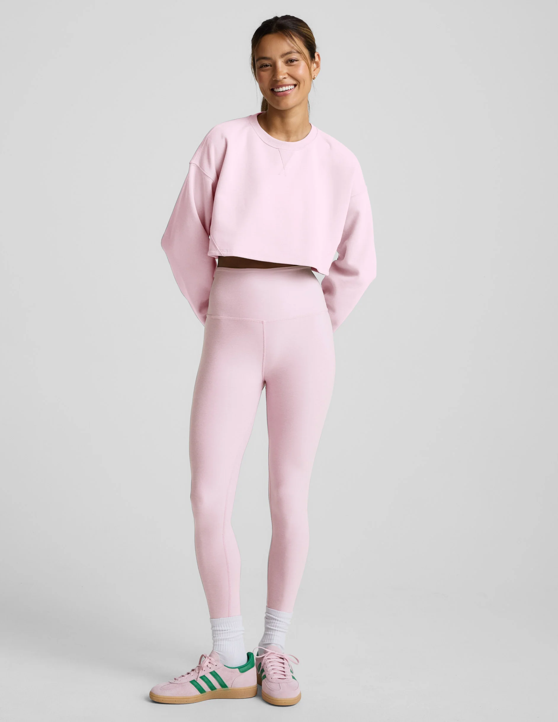 LuxeFleece™ Cropped Sweatshirt - Image 2