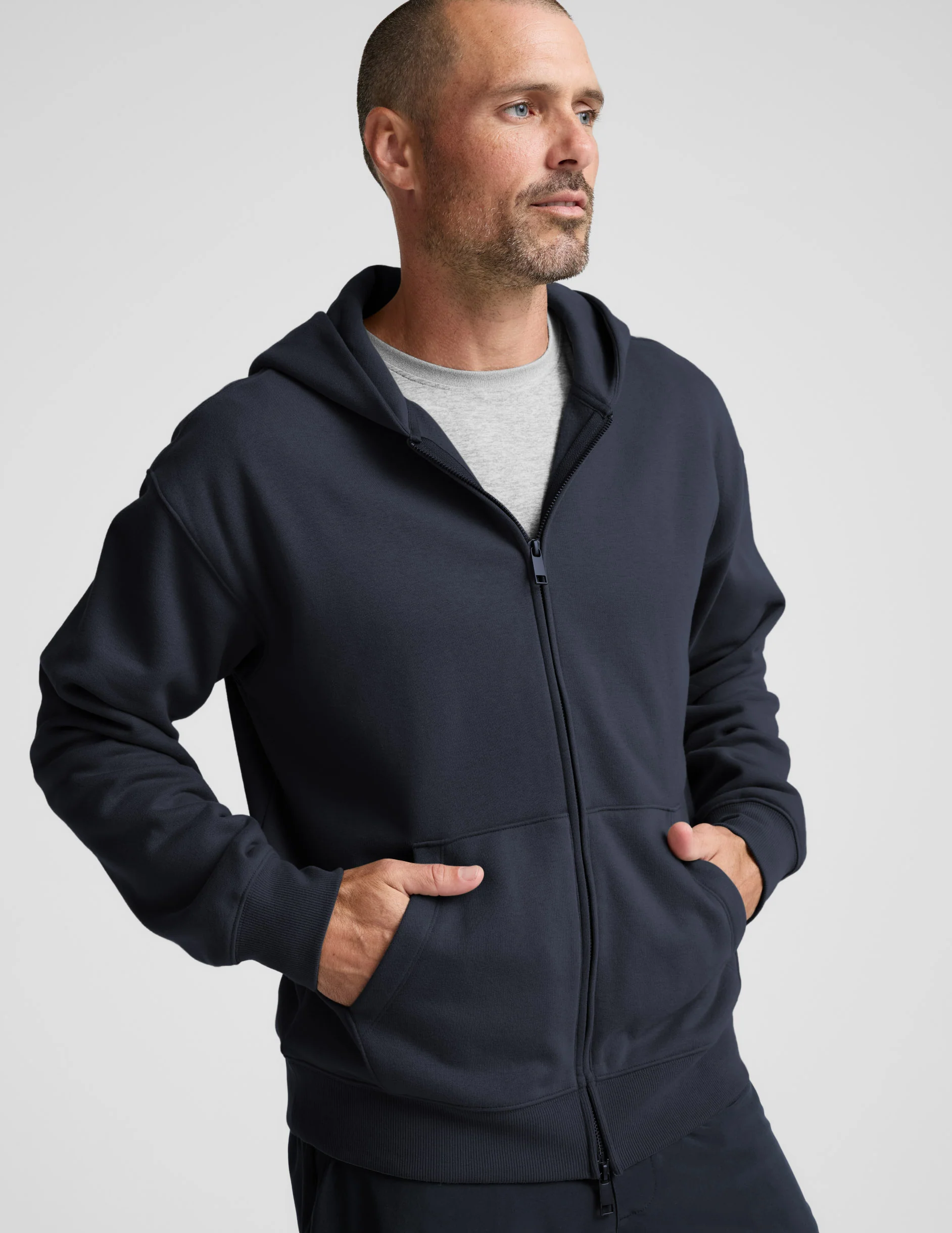 LuxeFleece™ Men's Full Zip Hoodie
