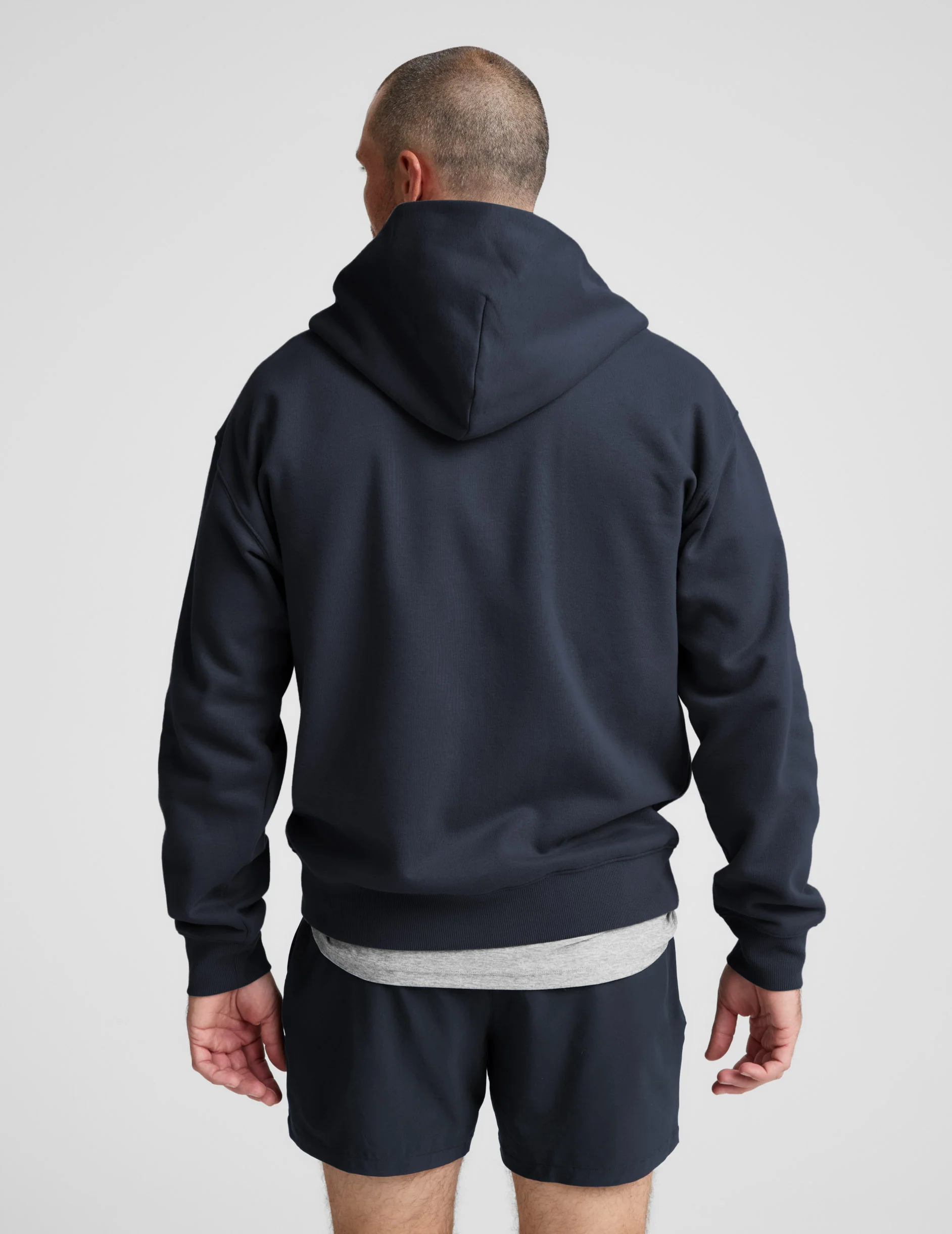 LuxeFleece™ Men's Full Zip Hoodie - Image 3