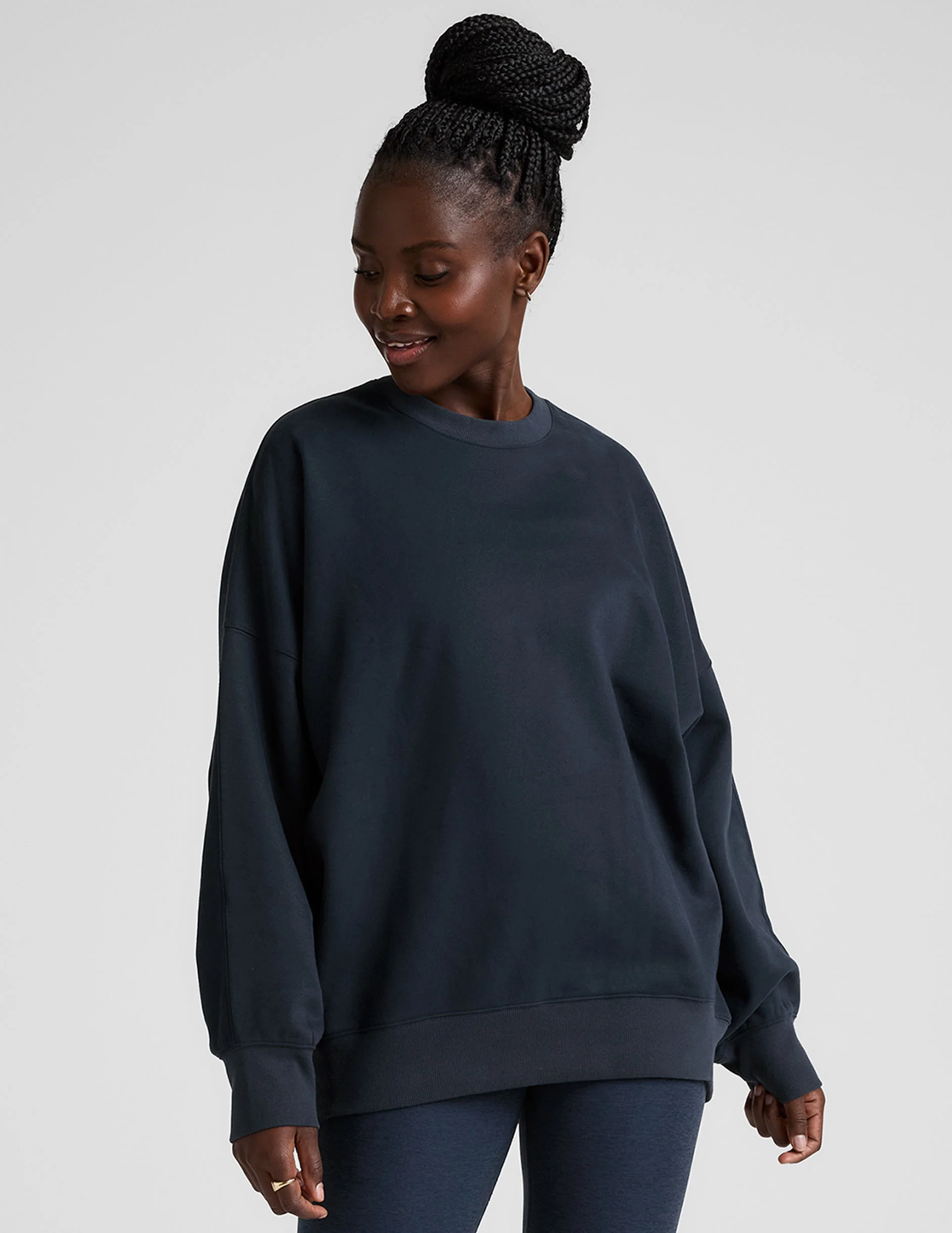 LuxeFleece™ Oversized Sweatshirt - Image 2