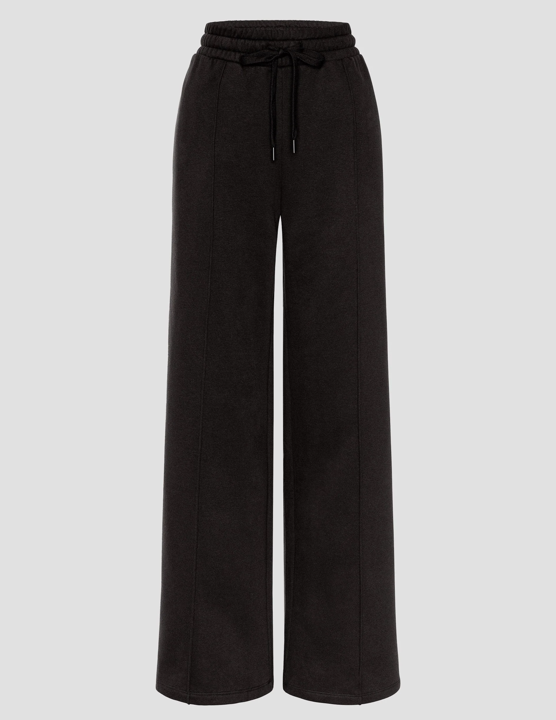 LuxeFleece™ Pintuck Wide Leg Pant - Image 6