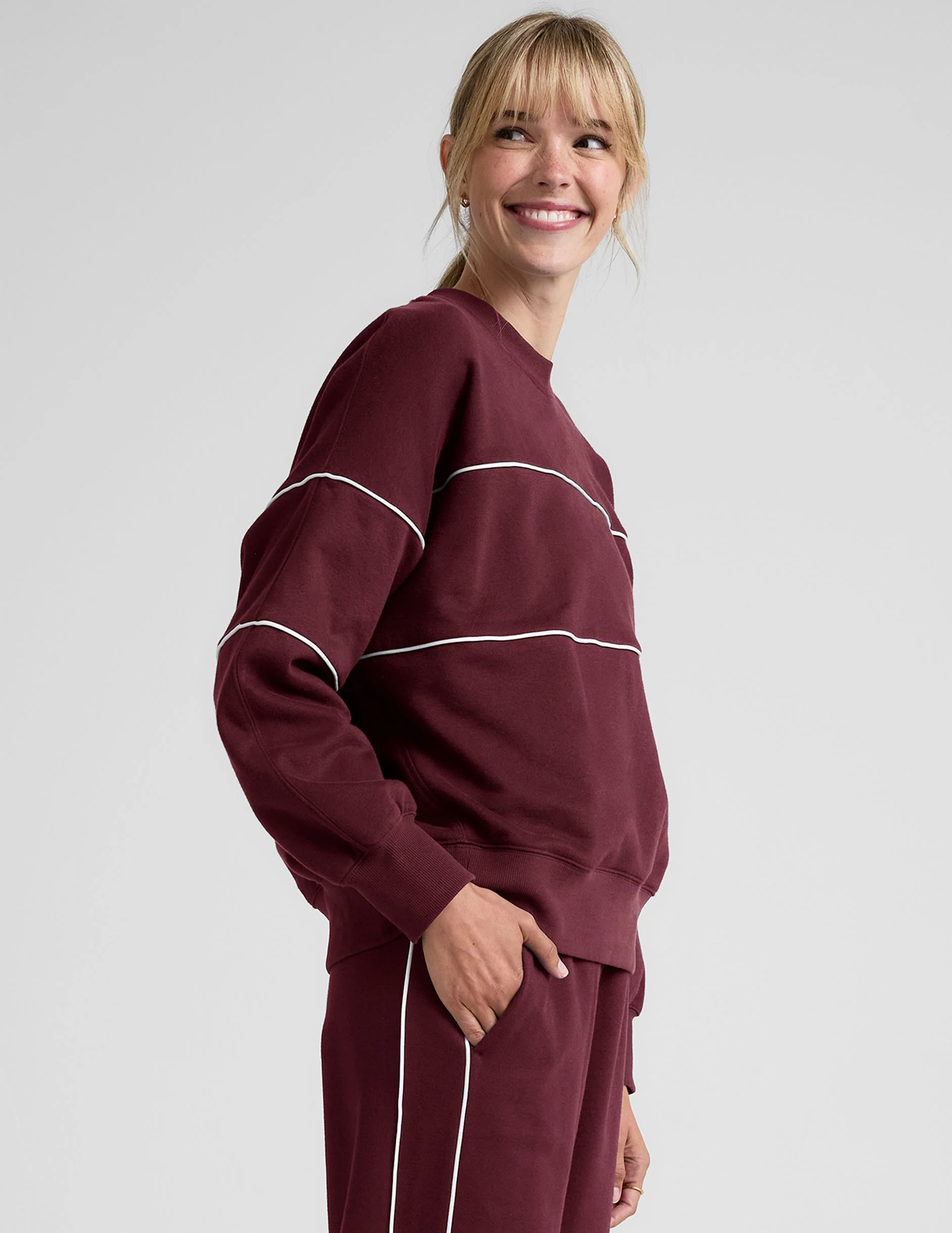 LuxeFleece™ Piper Boxy Sweatshirt - Image 3