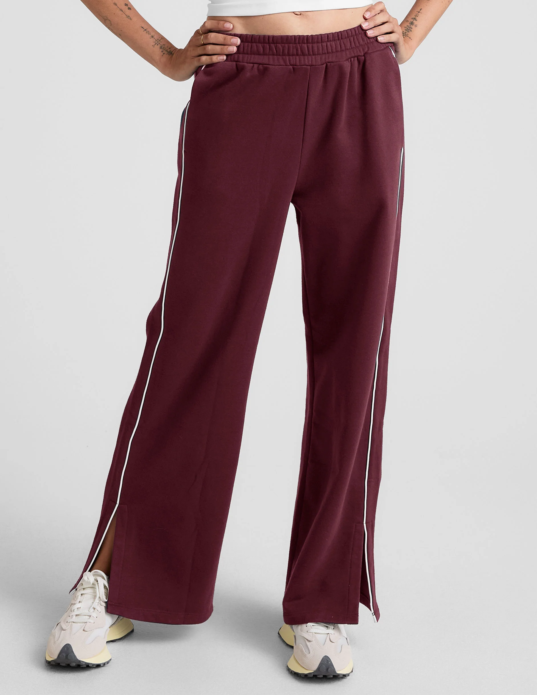 LuxeFleece™ Piper Wide Leg Pant - Image 2
