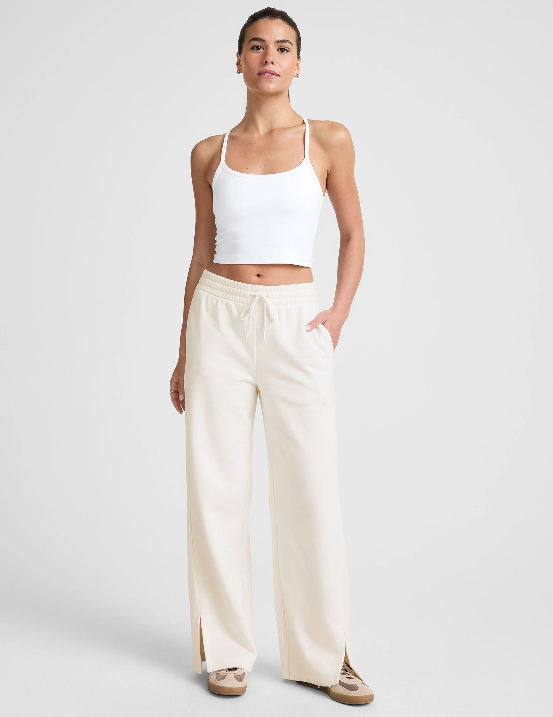 LuxeFleece™ Wide Leg Pant 29"
