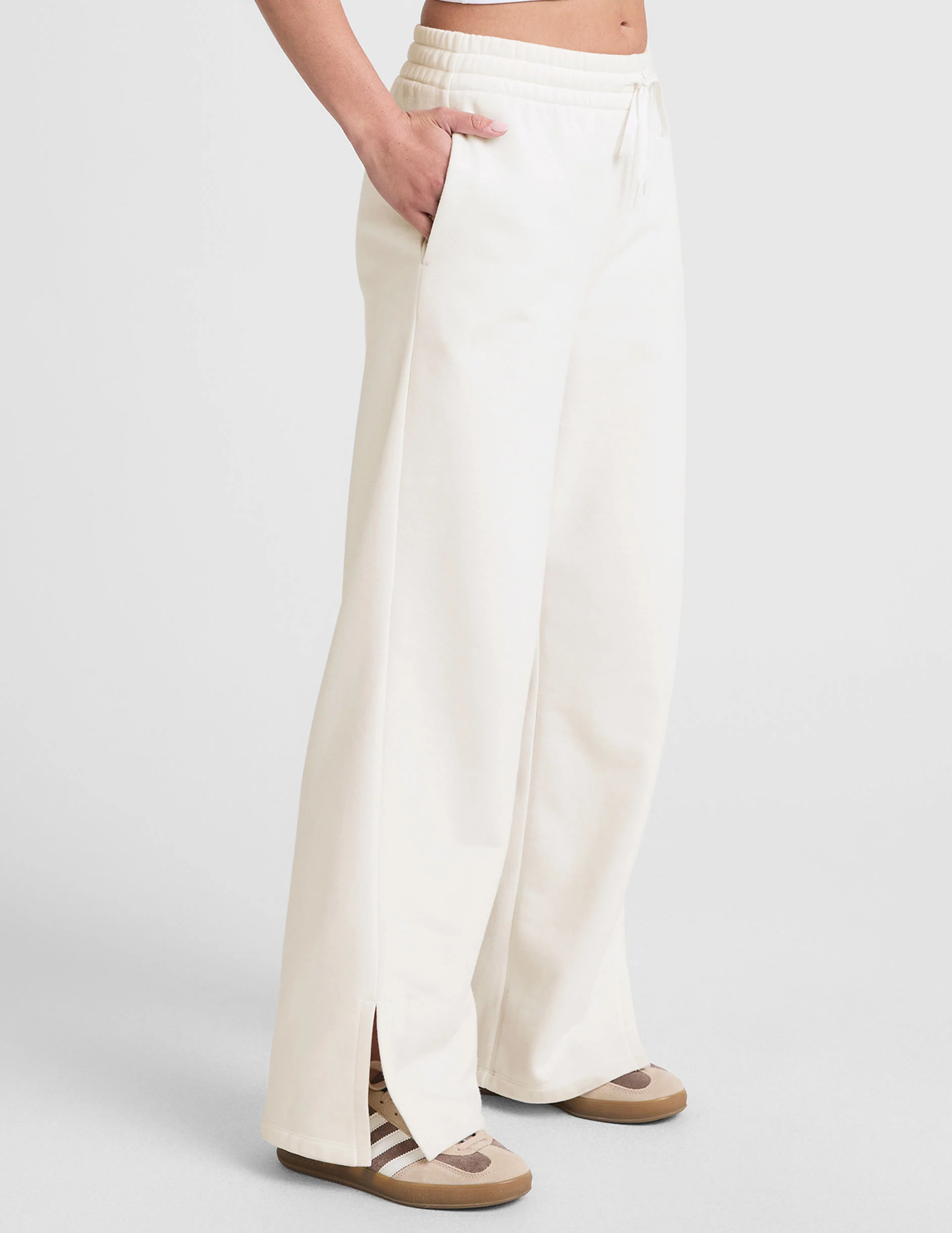 LuxeFleece™ Wide Leg Pant 29" - Image 3