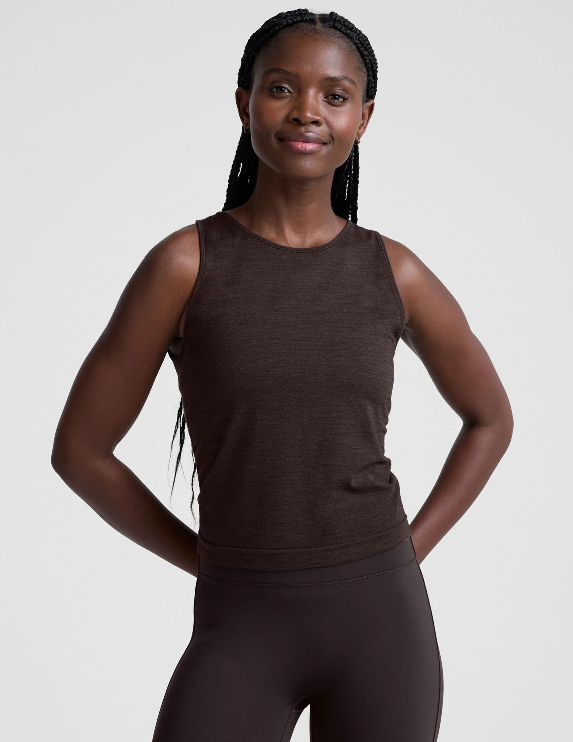 LuxeKnit Merino Wool Racerback Tank
