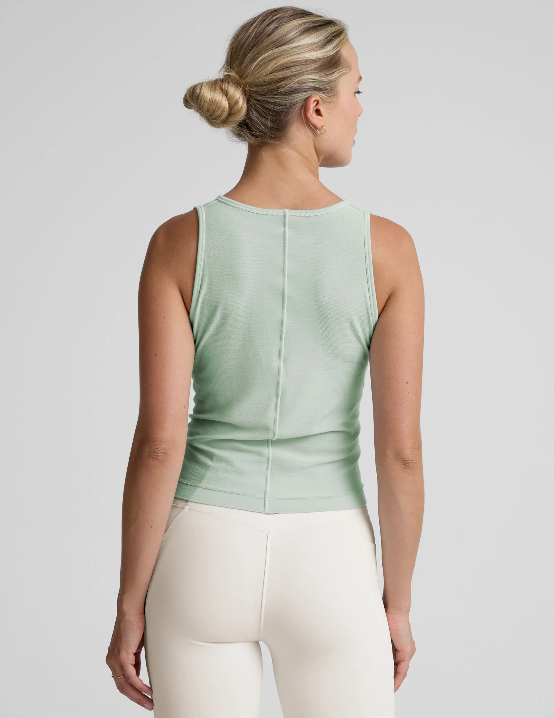 LuxeKnit Merino Wool Racerback Tank - Image 2