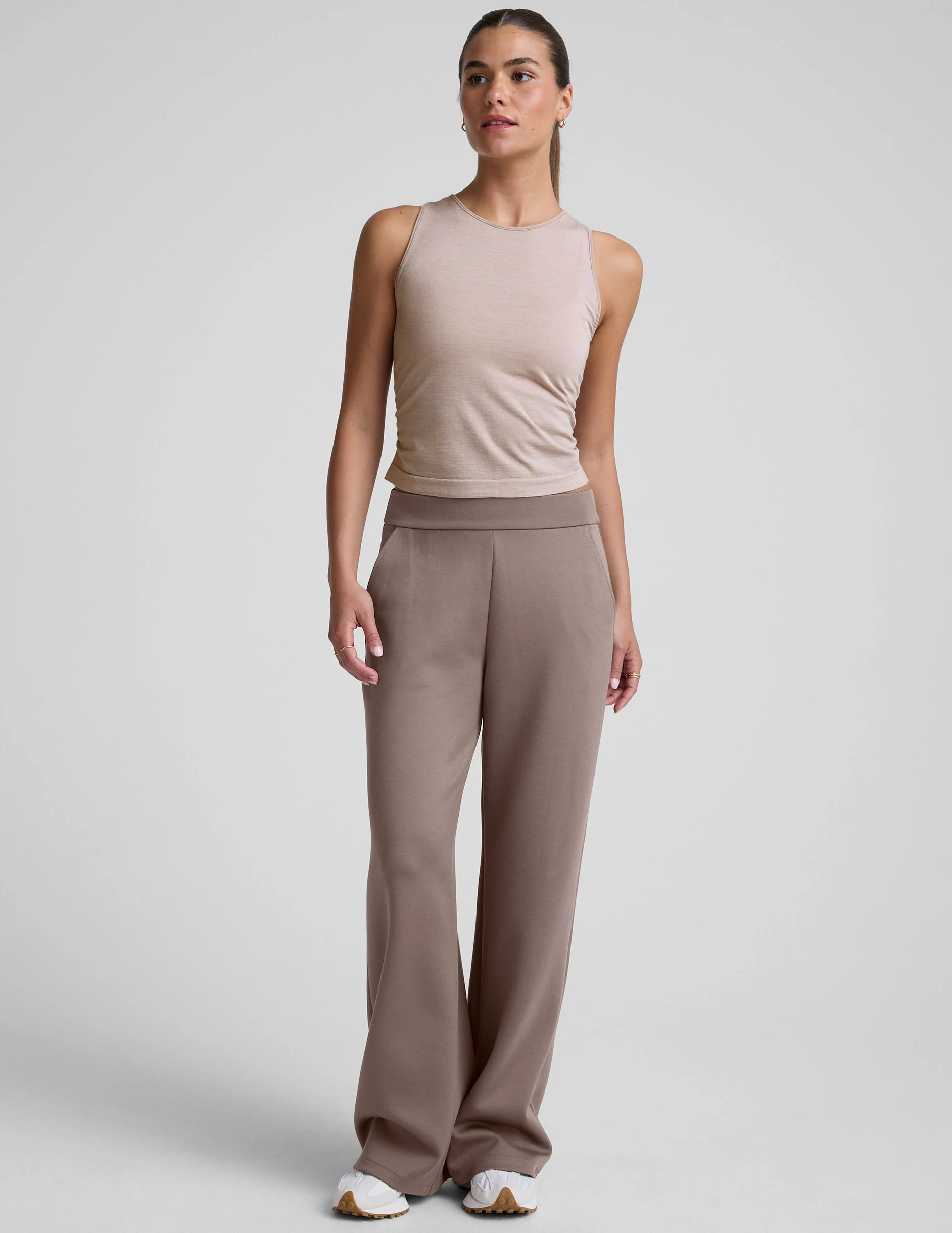 LuxeKnit Merino Wool Racerback Tank - Image 4