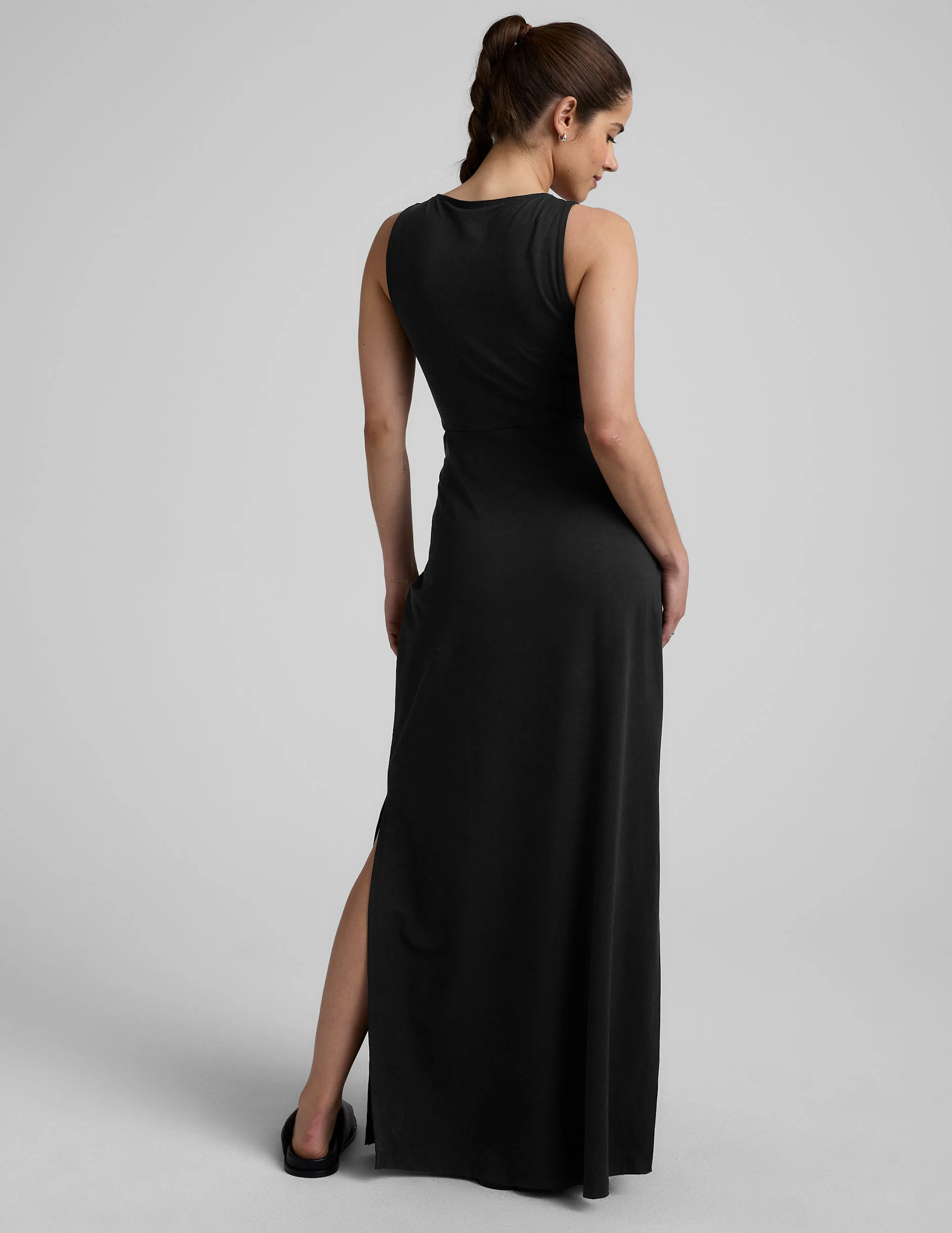 Maxi Around The World Front Twist Dress - Image 4