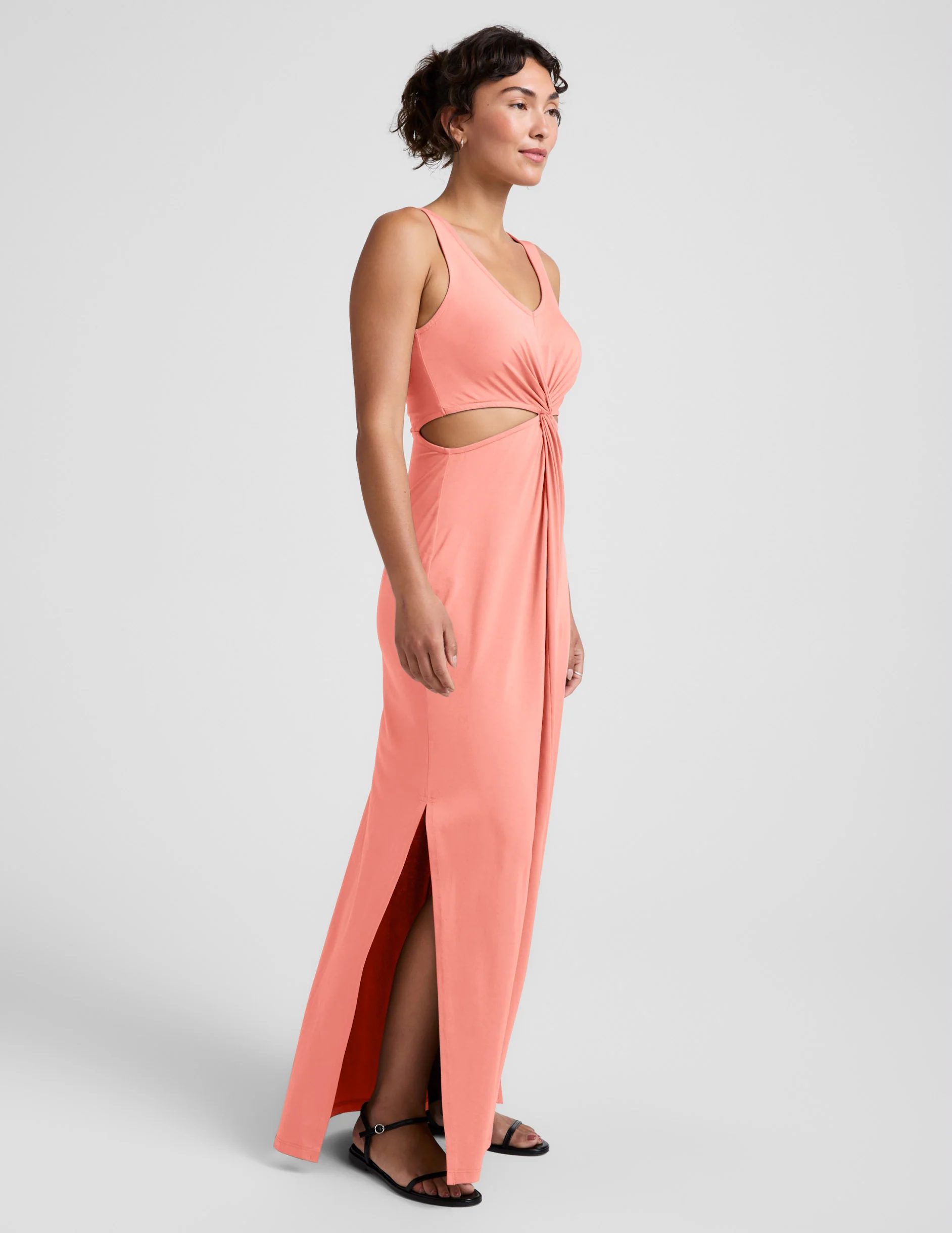 Maxi Around The World Front Twist Dress - Image 2