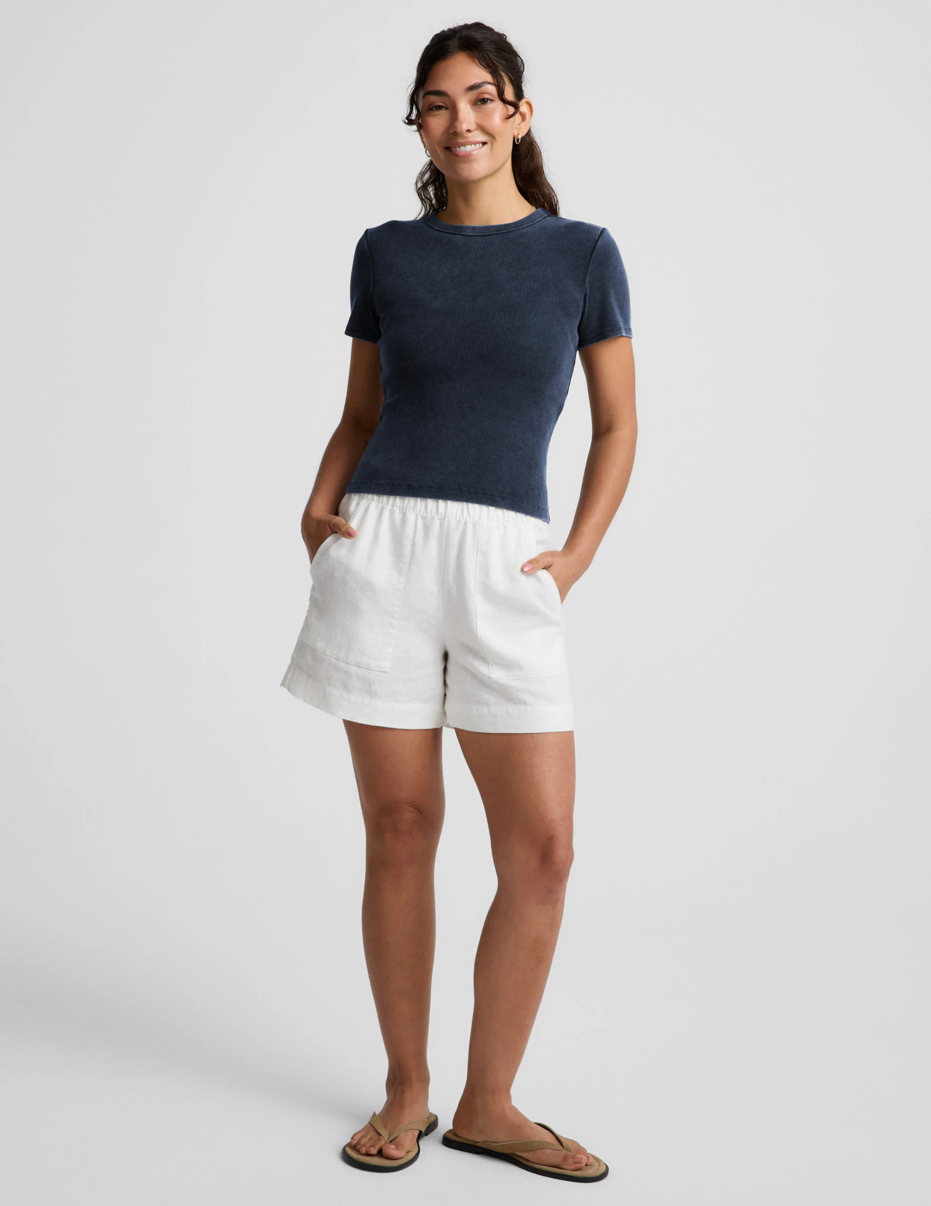 On Repeat Rib Baby Tee - Image 3