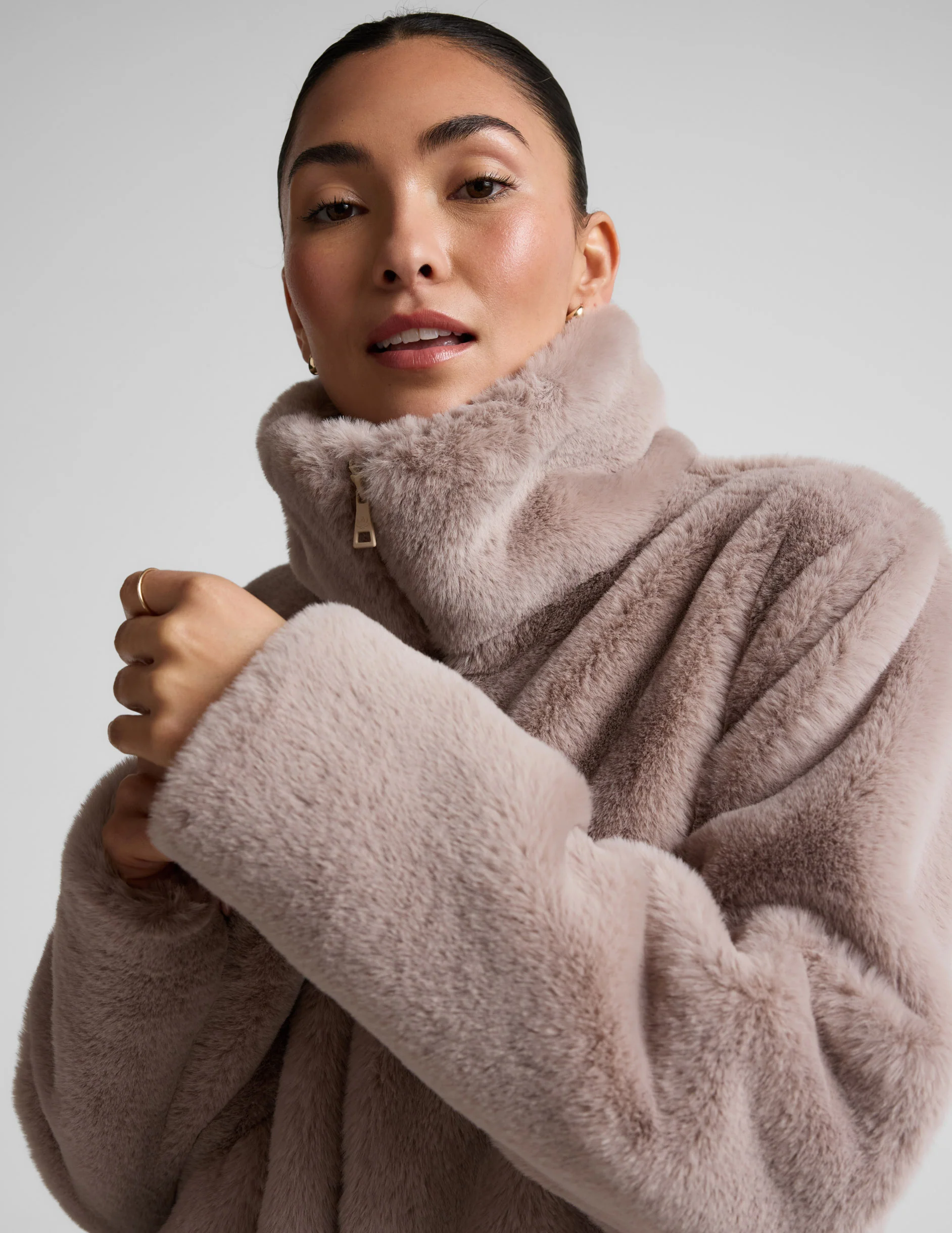 On The List Faux Fur Jacket - Image 4