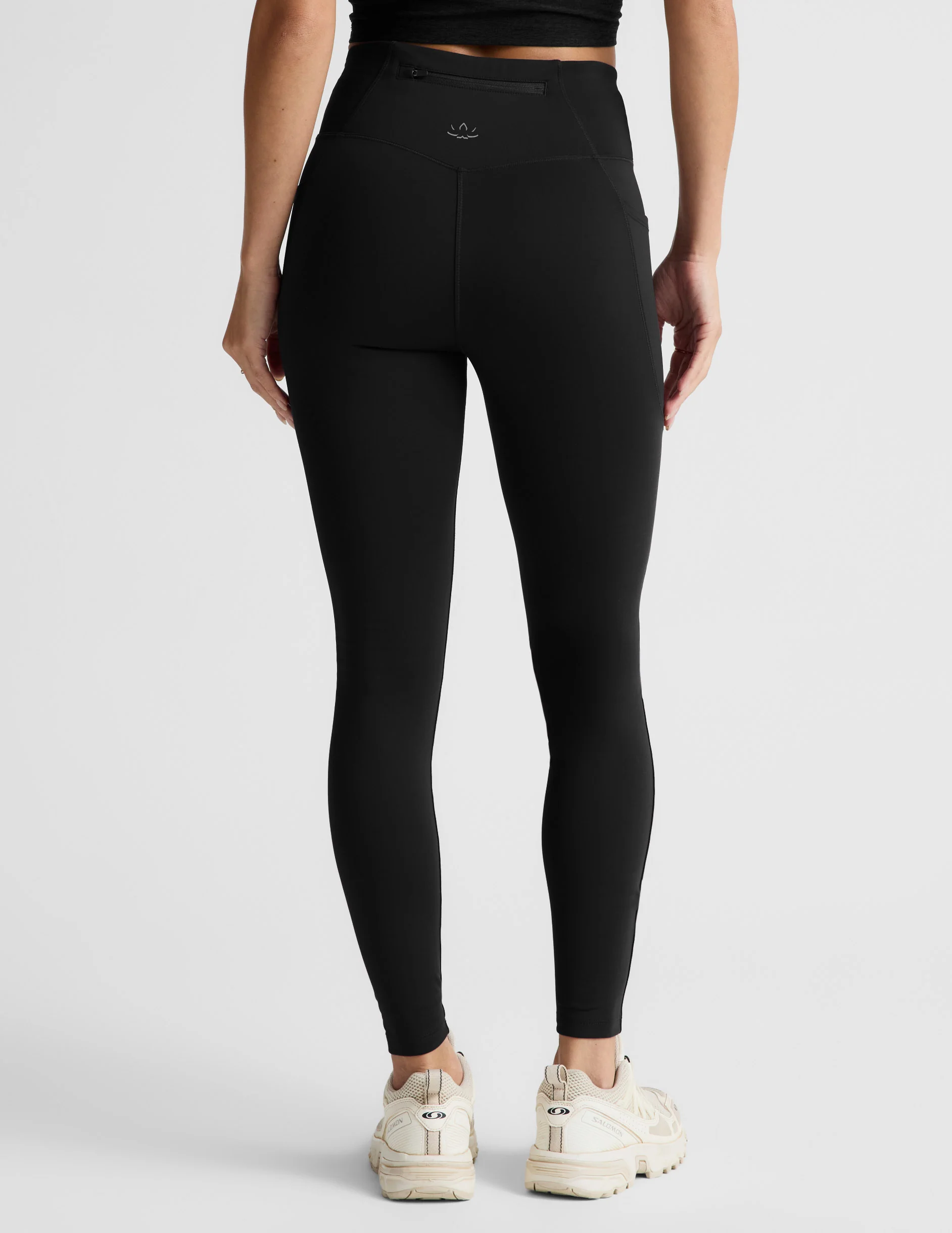 Pacer Fleece-Backed Zip Pocket Full Length Legging - Image 4