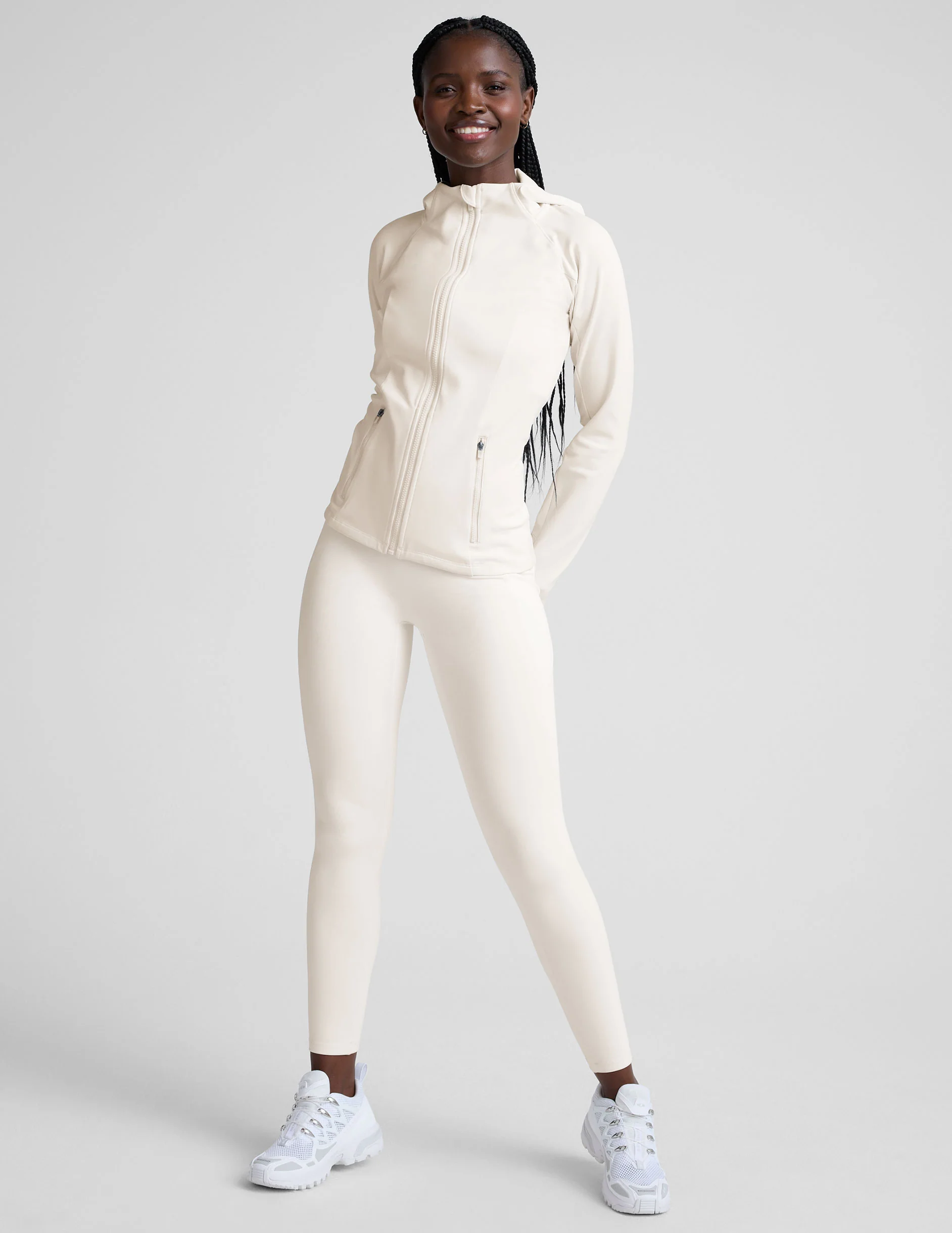 Pacer Fleece-Backed Zip Pocket Full Length Legging - Image 8