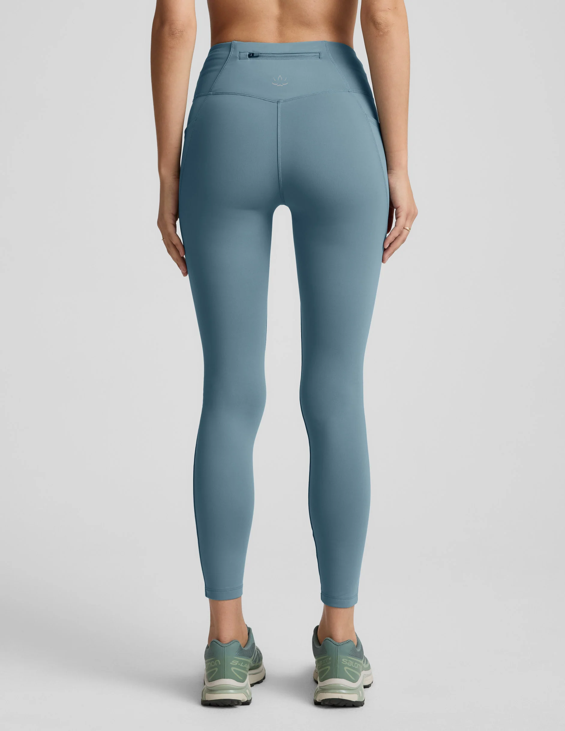 Pacer Fleece-Backed Zip Pocket Full Length Legging - Image 4