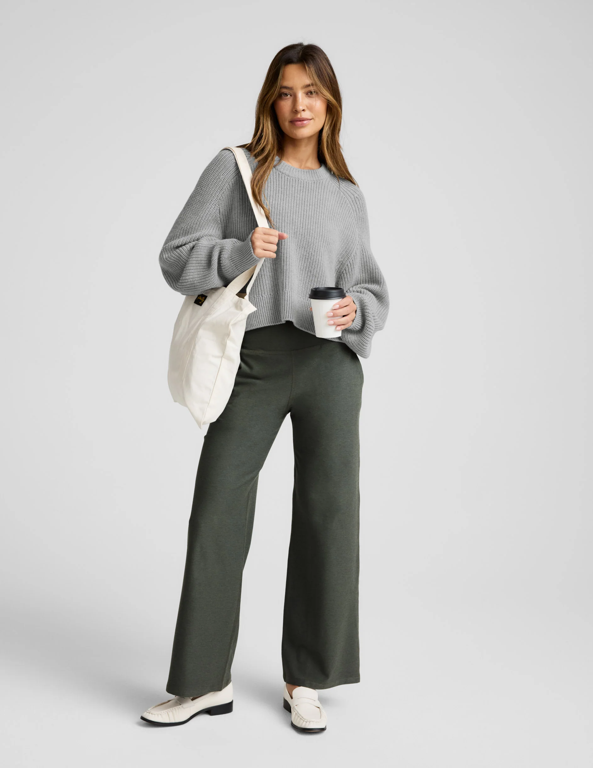 Ready For Anywhere Hi Lo Sweater - Image 4