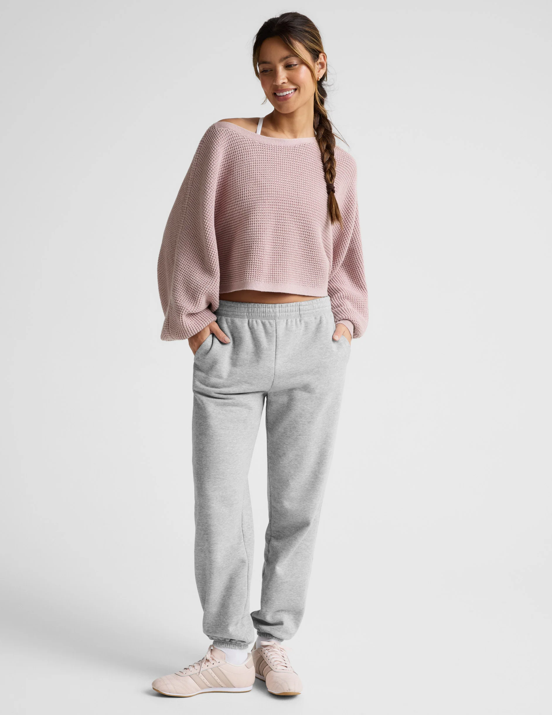 Ready For Barre Cropped Sweater - Image 3
