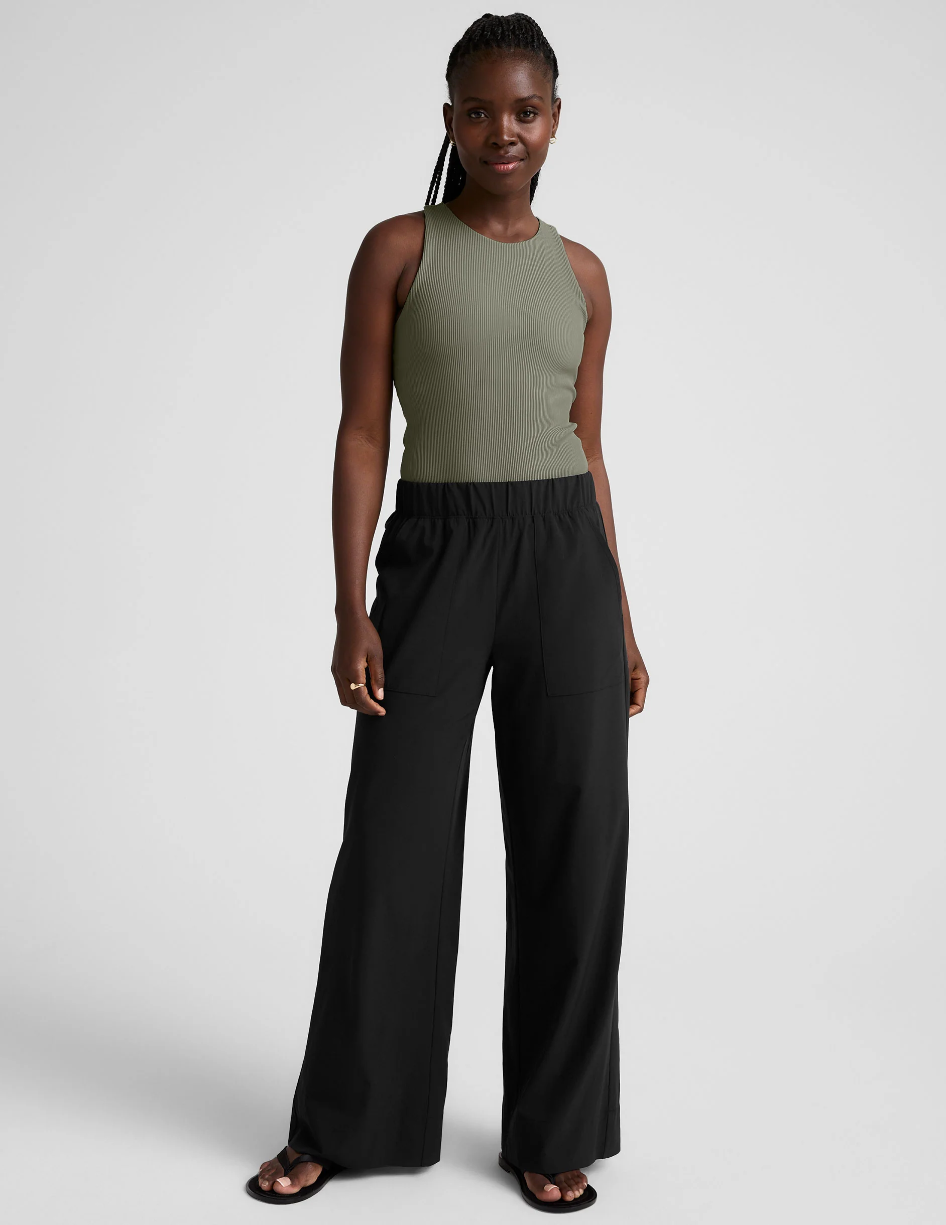 Refocus Ribbed Classic Tank - Image 4