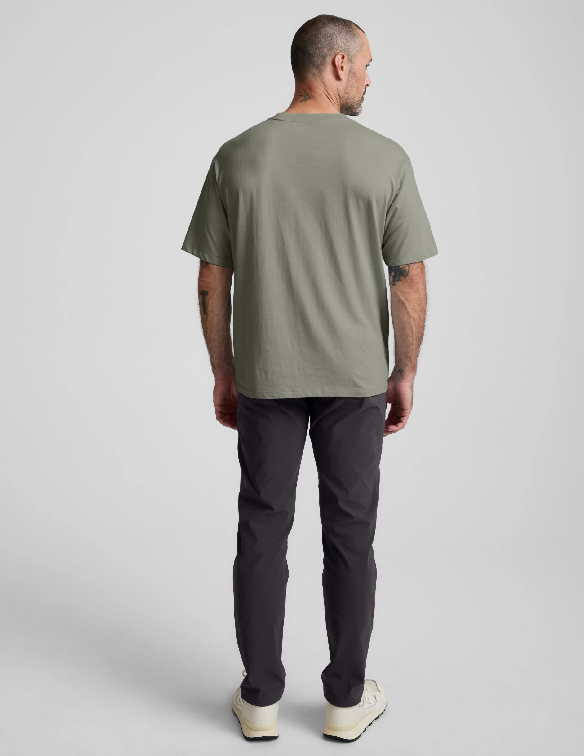 SoftKnit Men's Cotton Tee - Image 3