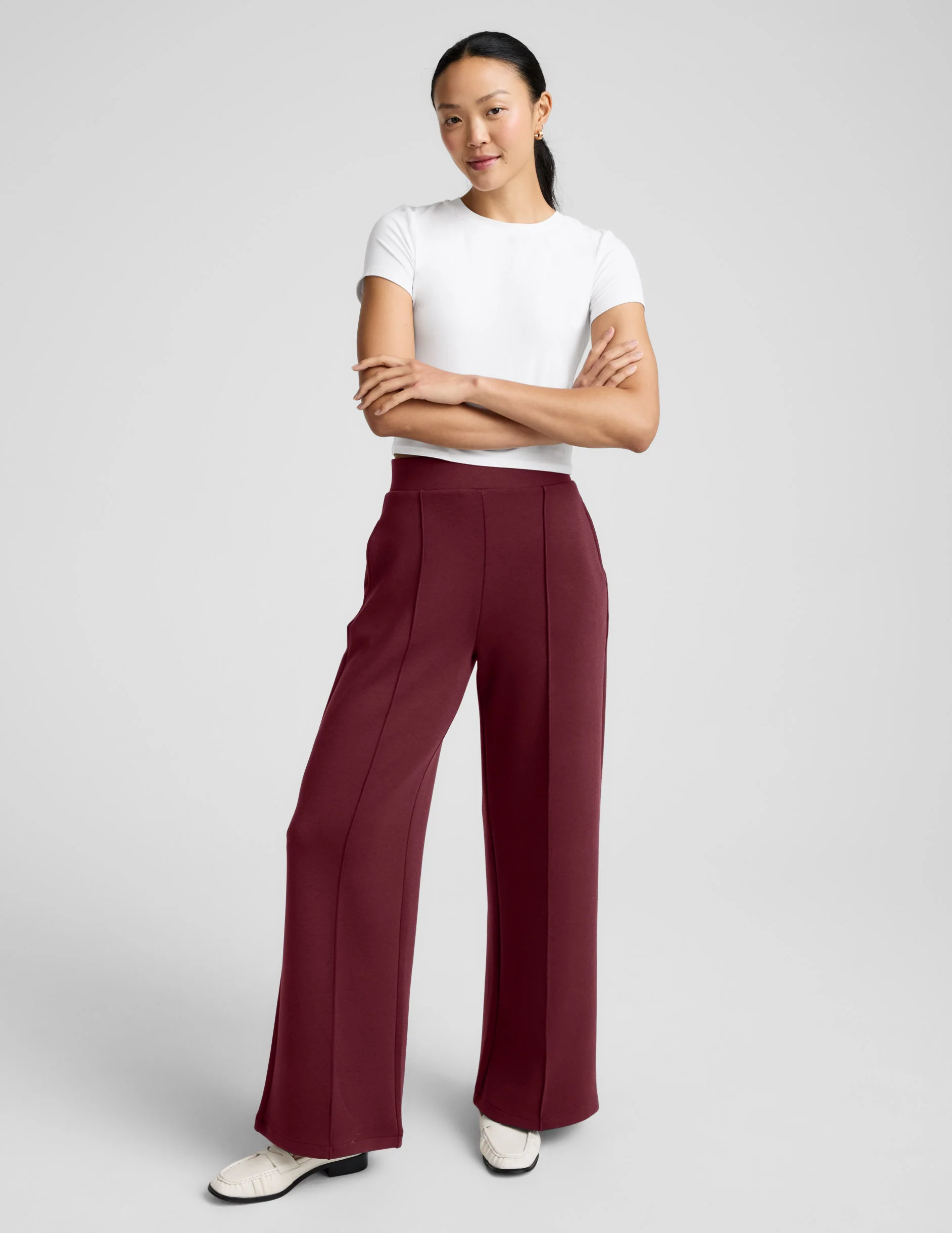 SoftSpring Wide Leg Pant 29"